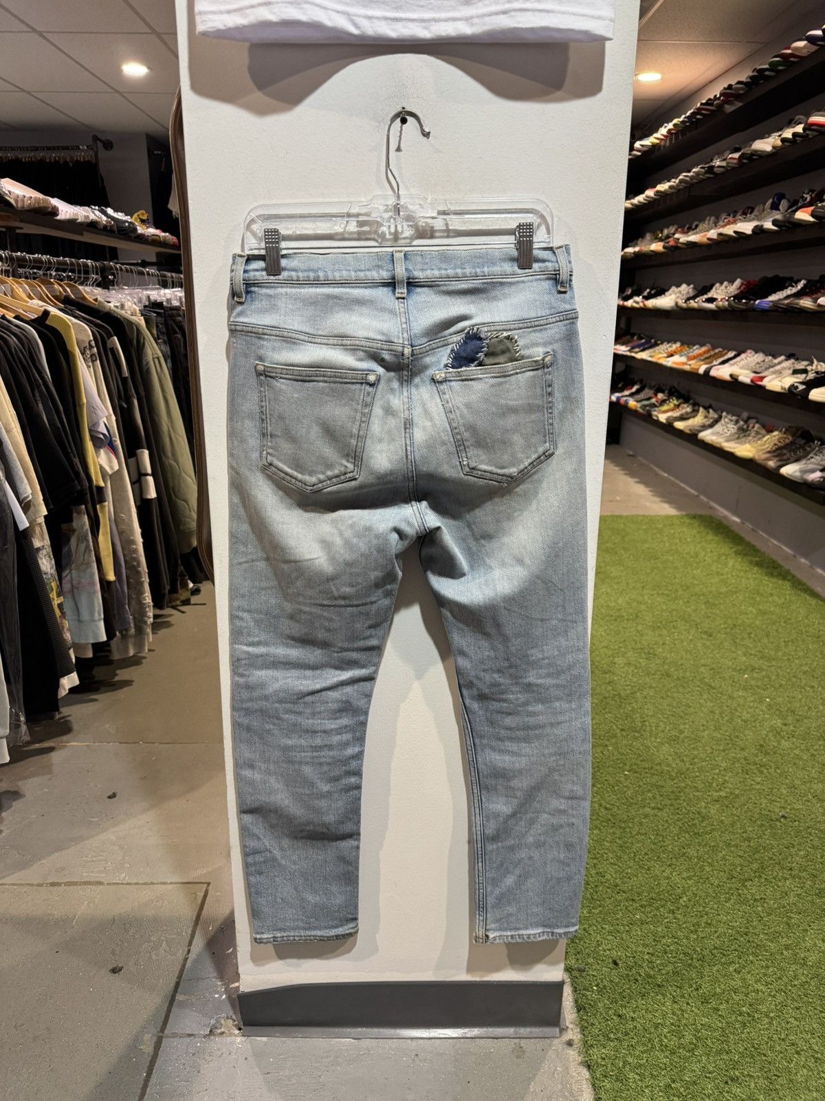 Acne Studios Acne Studios Distressed Patchwork Jeans Size US 32 / EU 48 - 4 Thumbnail
