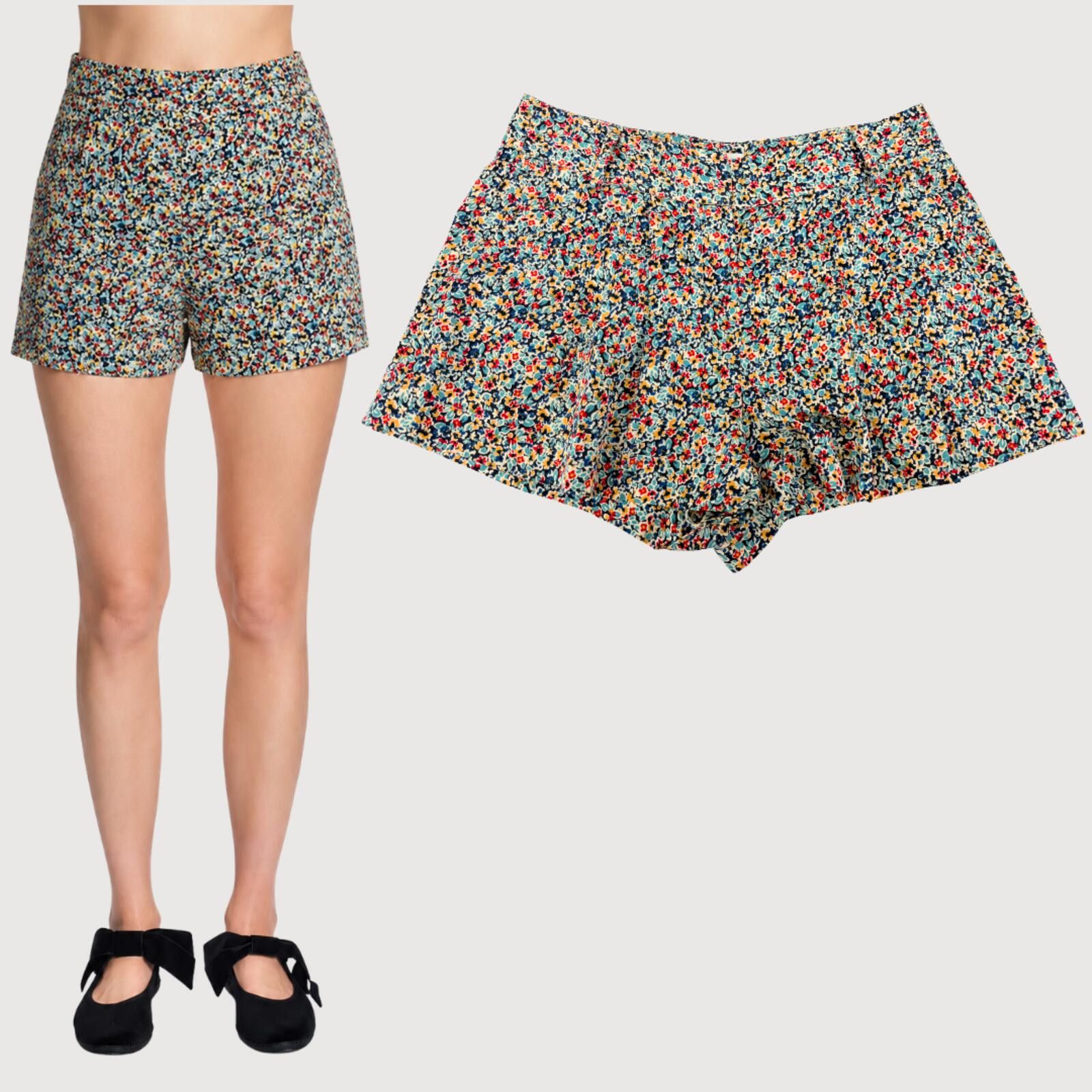 Other Corey Lynn Calter Floral Shorts Silk Blend 6 Size 28" / US 6 / IT 42 - 1 Thumbnail