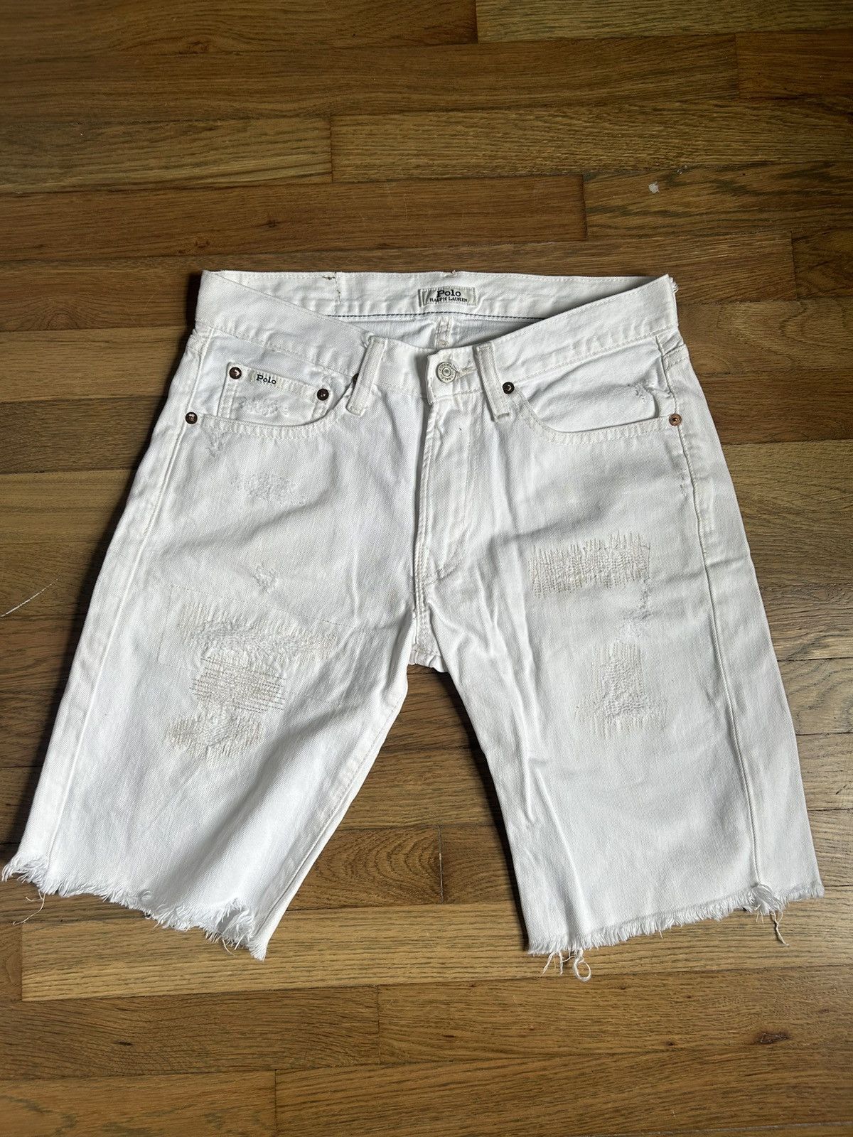 Polo Ralph Lauren Polo Ralph Lauren Jean Shorts Size US 29 - 1 Thumbnail