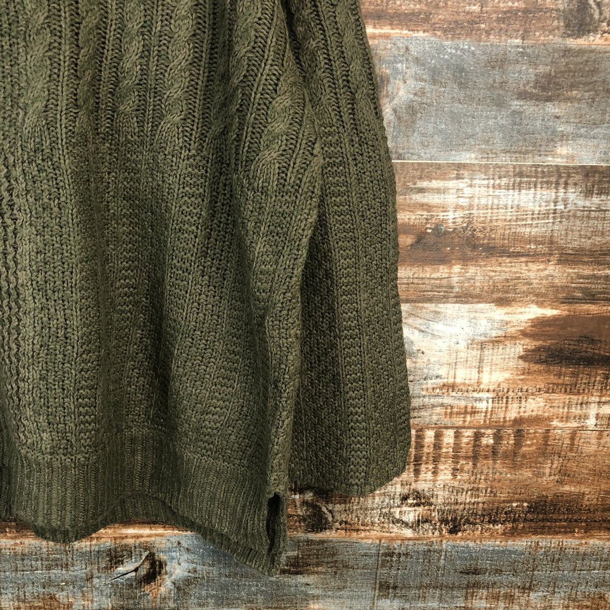 Homespun Knitwear Slobe Green vintage Knitwear #A1900 Size US M / EU 48-50 / 2 - 8 Thumbnail