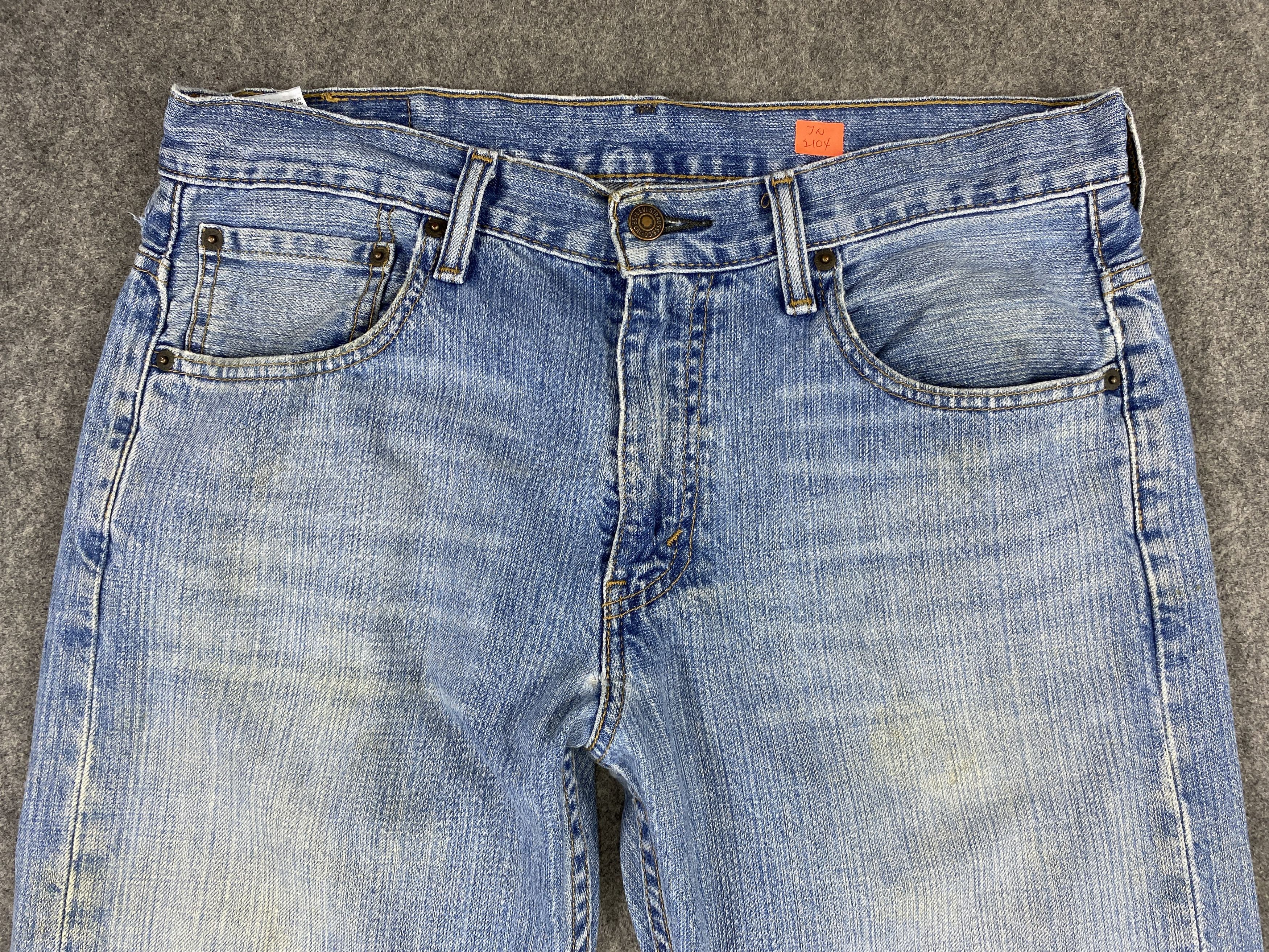 Levi's Blue Wash Vintage Levi's 569 34x31.5 Denim -JN2104 Size US 34 / EU 50 - 3 Thumbnail