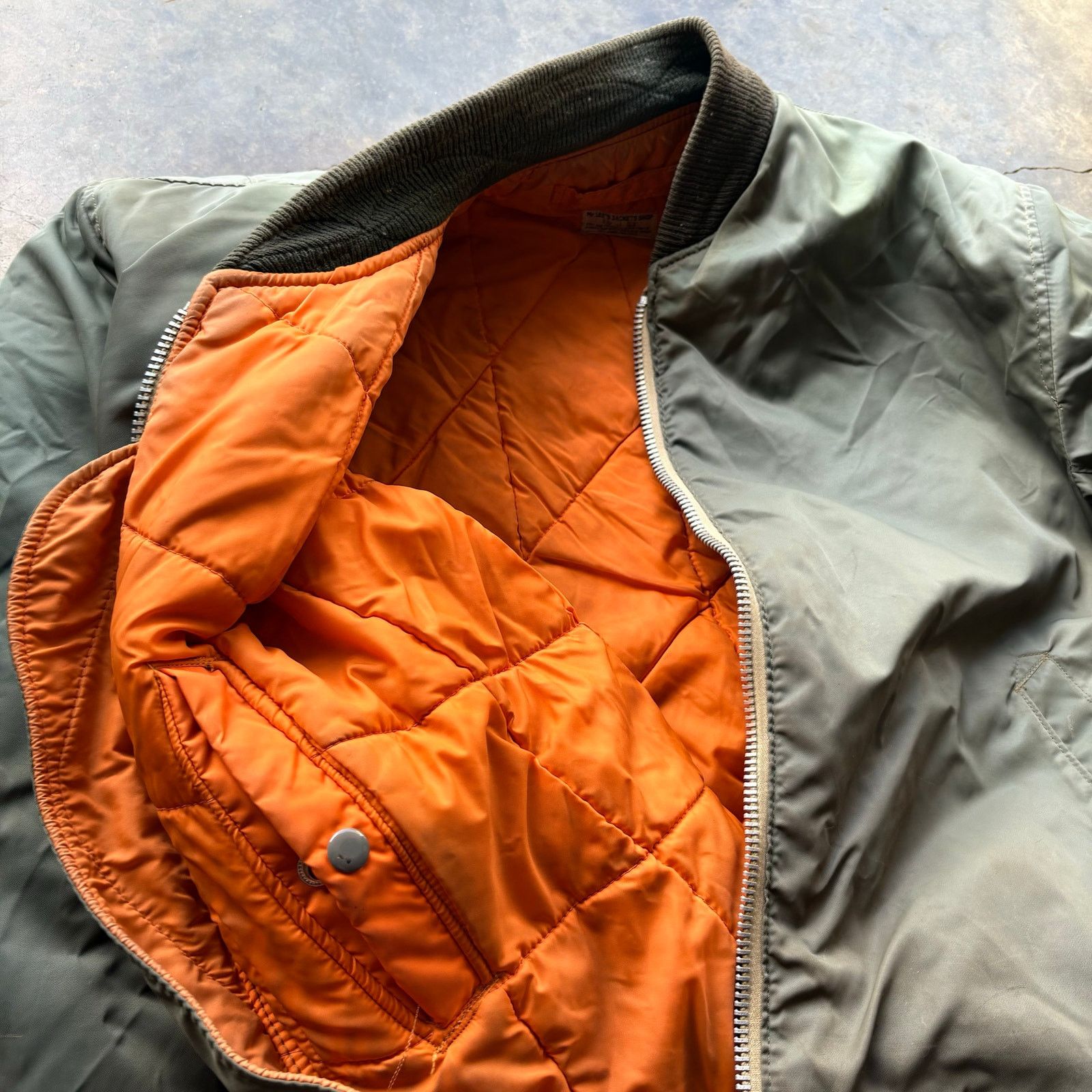Vintage Vintage Mr. Lee's Jacket Shop Military Flight Jacket Size US L / EU 52-54 / 3 - 6 Thumbnail