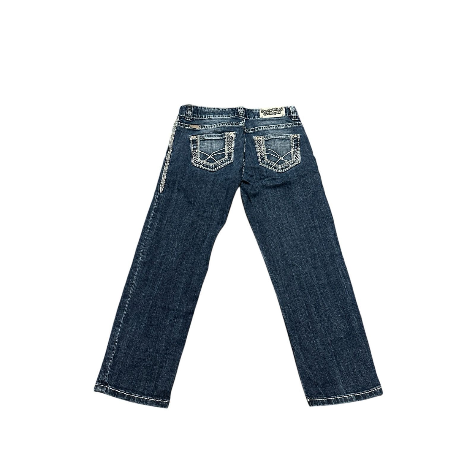 Other Women's 25 Medium Wash Blue Boyfriend Crop Denim Jeans Size 25" / US 0 / IT 36 - 7 Thumbnail