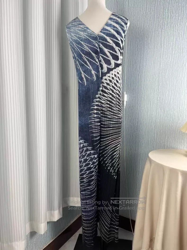 Issey Miyake Issey Miyake Color-blocked dress Size L / US 10 / IT 46 - 3 Thumbnail