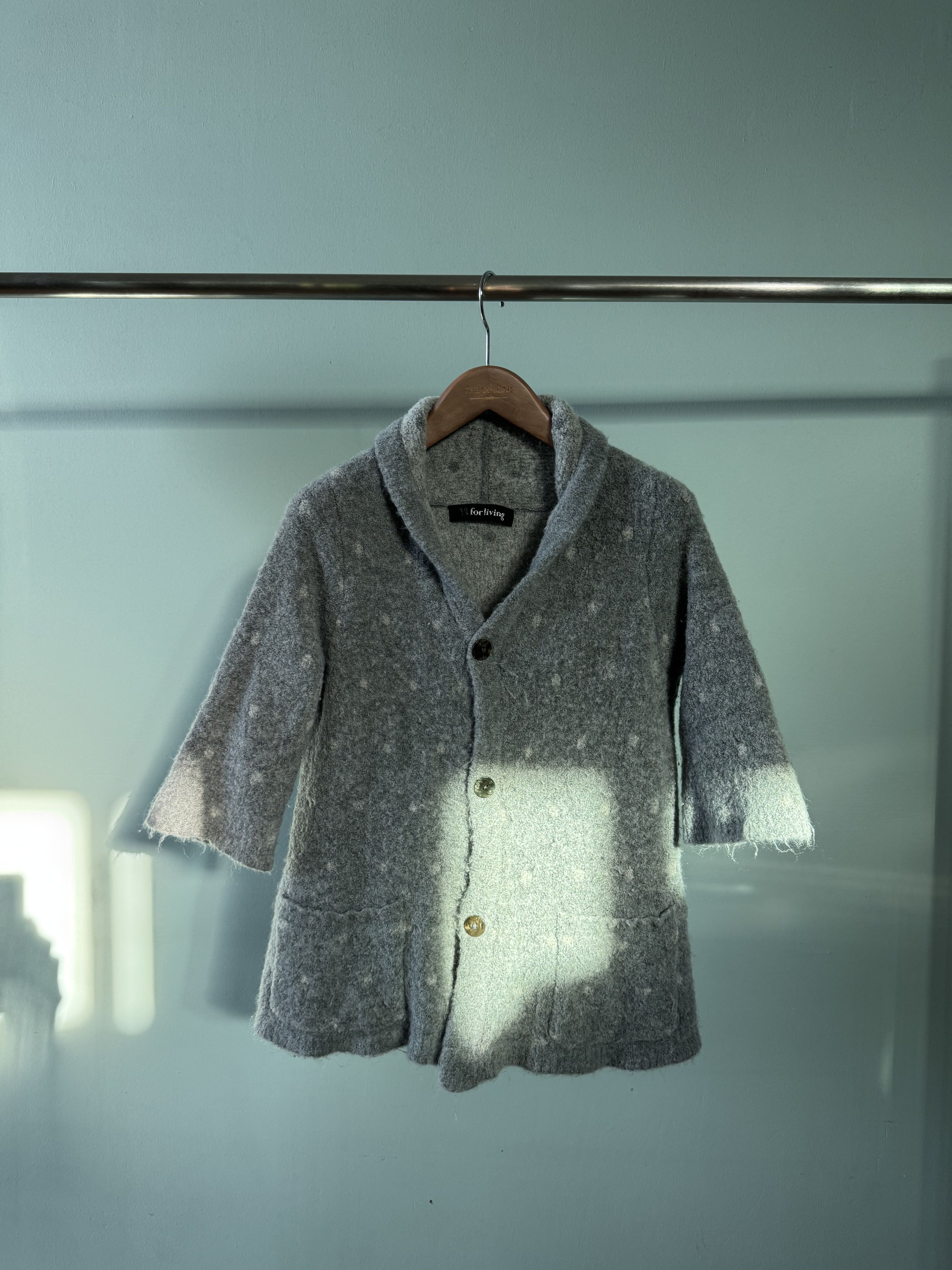 Y's × Yohji Yamamoto Mohair s/s cardigan Size US S / EU 44-46 / 1 - 6 Thumbnail