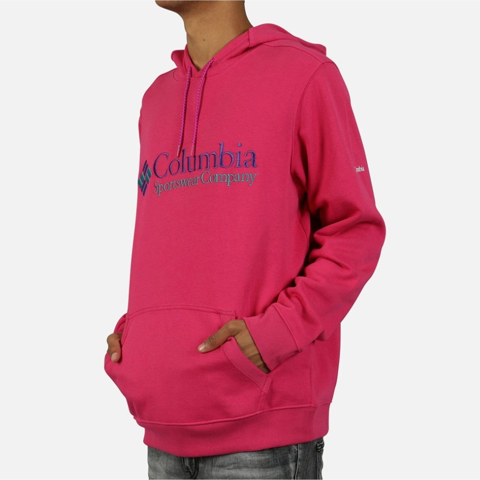 Columbia Columbia Men's Cotton Fleece Hooded Sweatshirt Size M Size US M / EU 48-50 / 2 - 3 Thumbnail