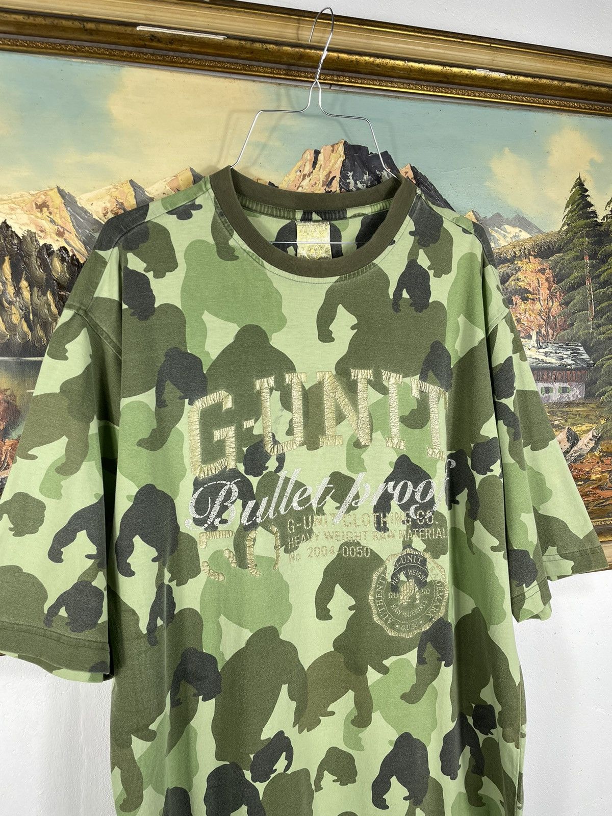 G-Unit Camo vintage retro y2k g unit 50 cent rap tee tees t-shirt Size US L / EU 52-54 / 3 - 5 Thumbnail