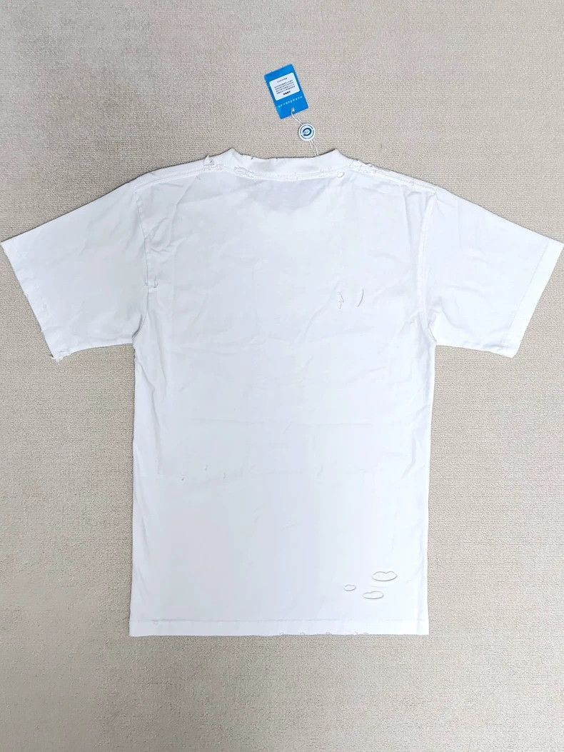 Balenciaga Balenciaga Blurred logo destroys short sleeves Size XXS / US 00 / IT 34 - 2 Thumbnail