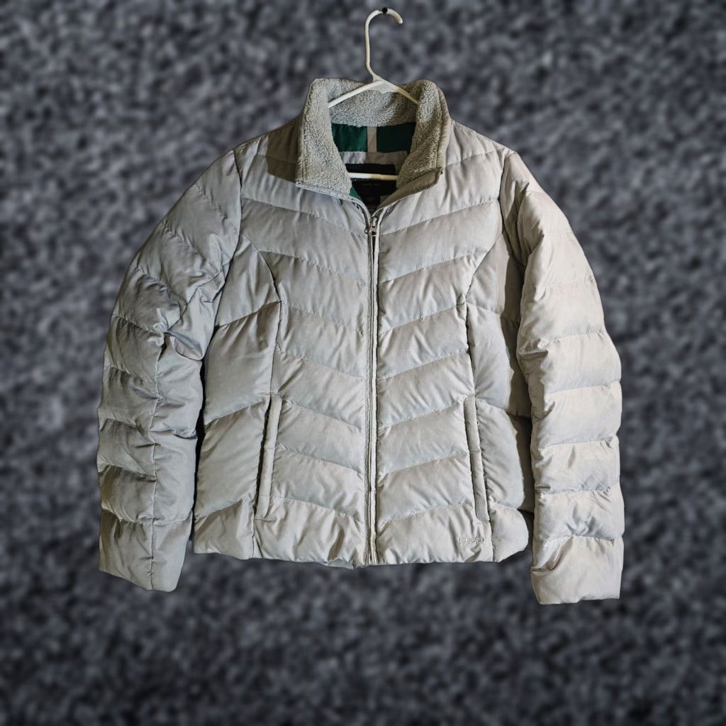 Eddie Bauer Eddie Bauer EB550 Premium Goose Down Quilted Puffer Jacket Full Zip Women's Med Jacket Size M / US 6-8 / IT 42-44 - 1 Thumbnail