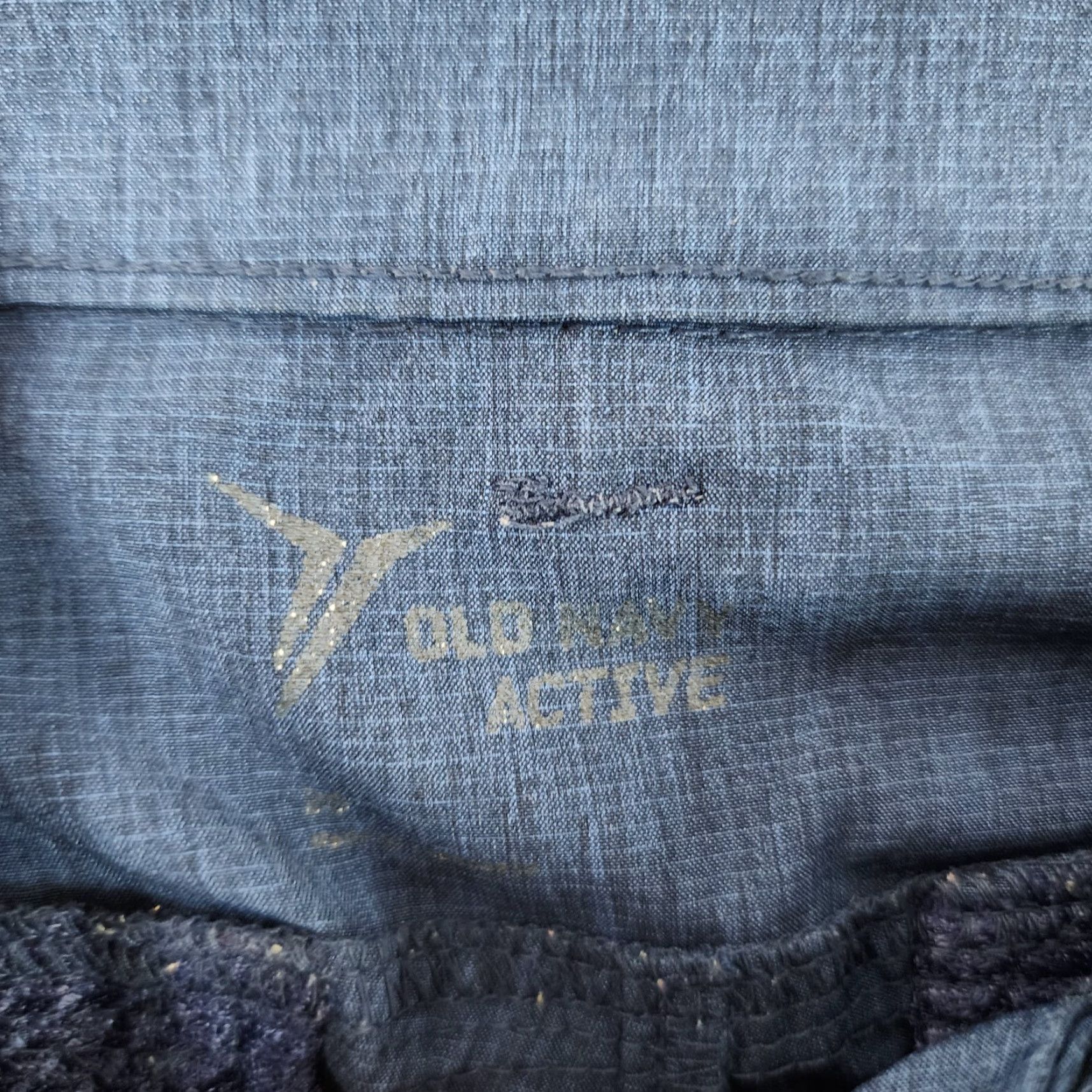 Old Navy Old Navy Active Mens Blue Chino Polyester Shorts Size 31 Size US 31 - 2 Thumbnail