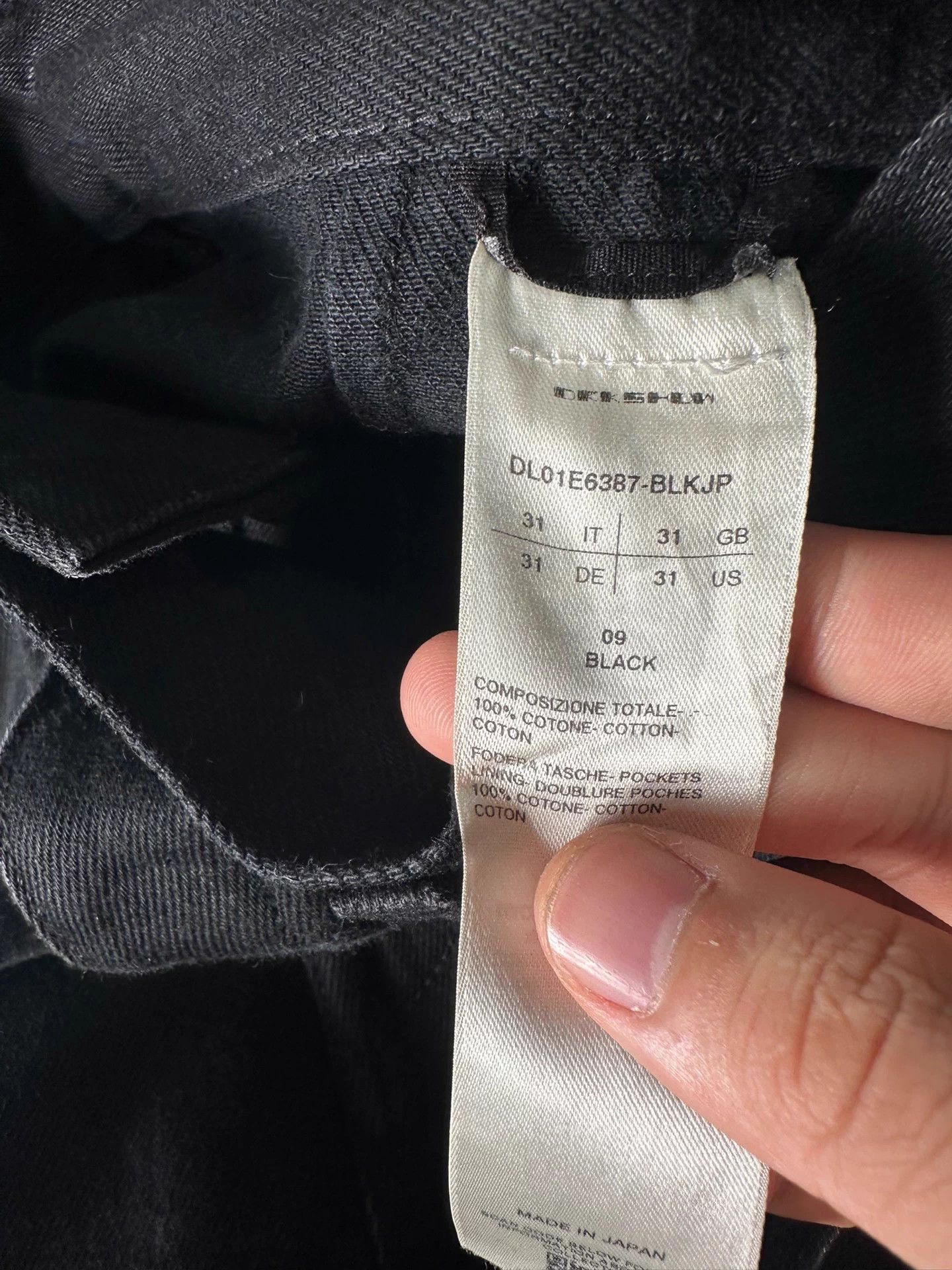 Rick Owens Rick Owens DRKSHDW Geth Cut Double Knee JPN Raw Denim Size US 31 - 5 Thumbnail