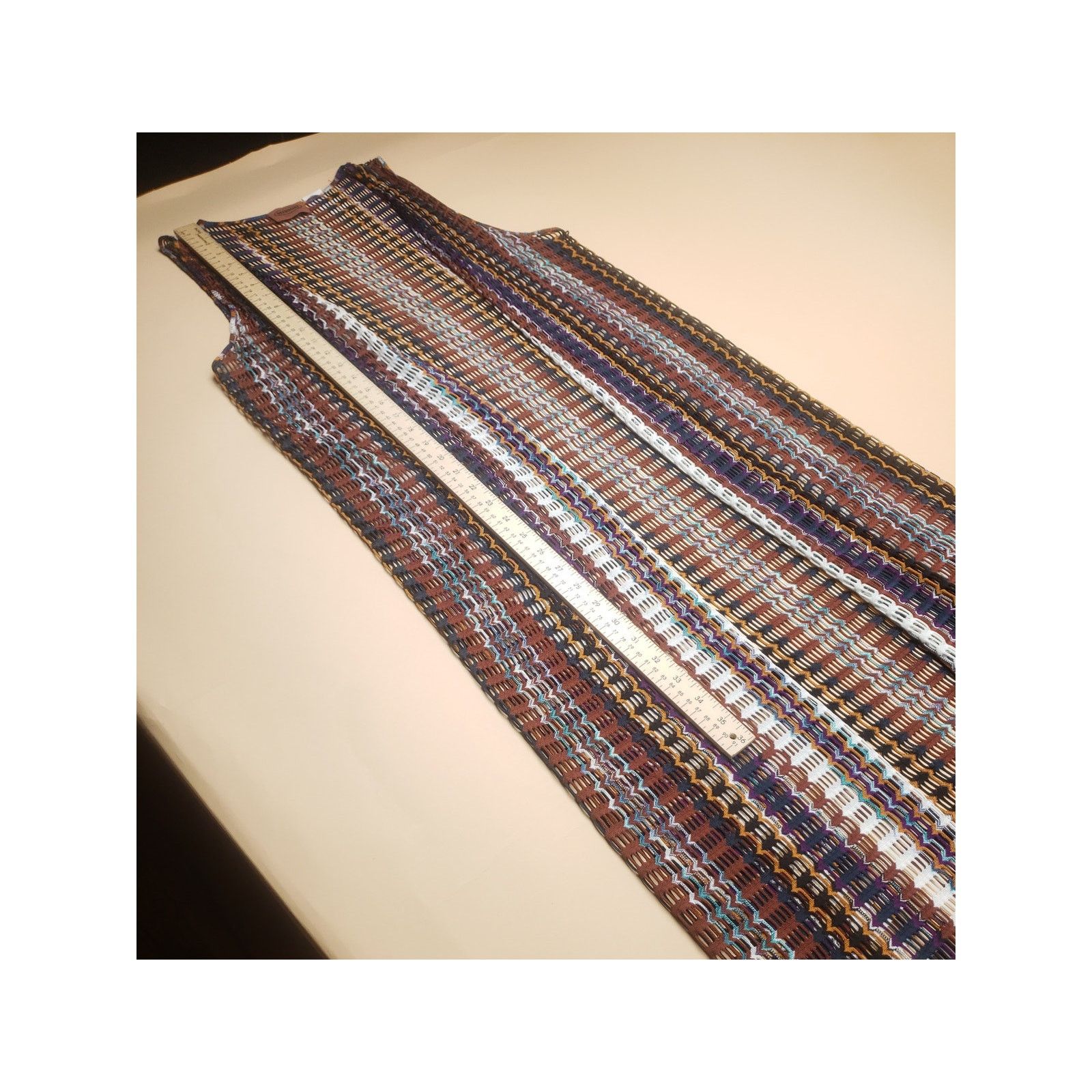 Missoni MISSONI Zig Zag Knit 3-Piece Set Cardigan Maxi Pants Rare Size M / US 6-8 / IT 42-44 - 18 Thumbnail
