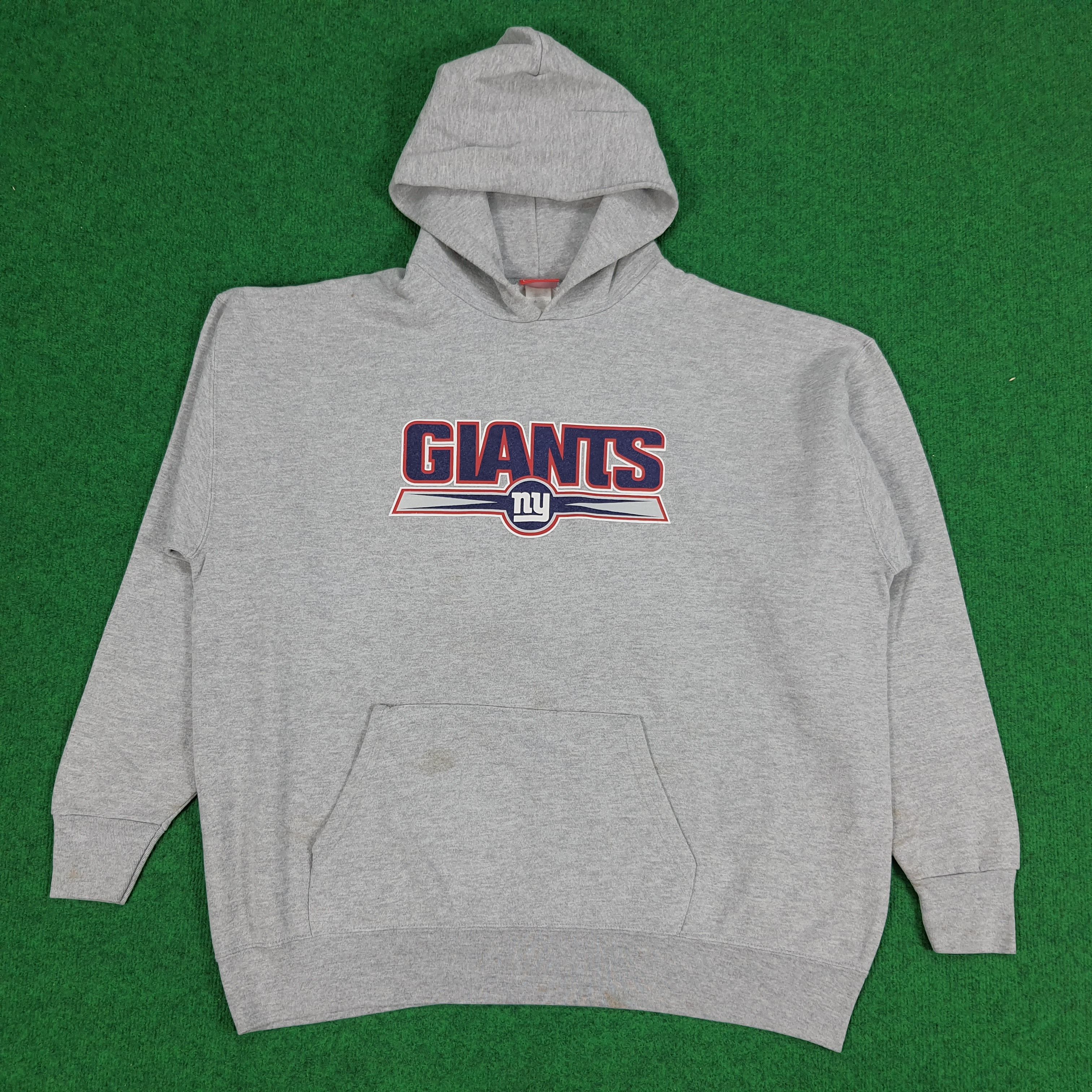 NFL × Vintage Vintage Ney York GIANTS NFL Team Hoodie Size US XXL / EU 58 / 5 - 1 Thumbnail