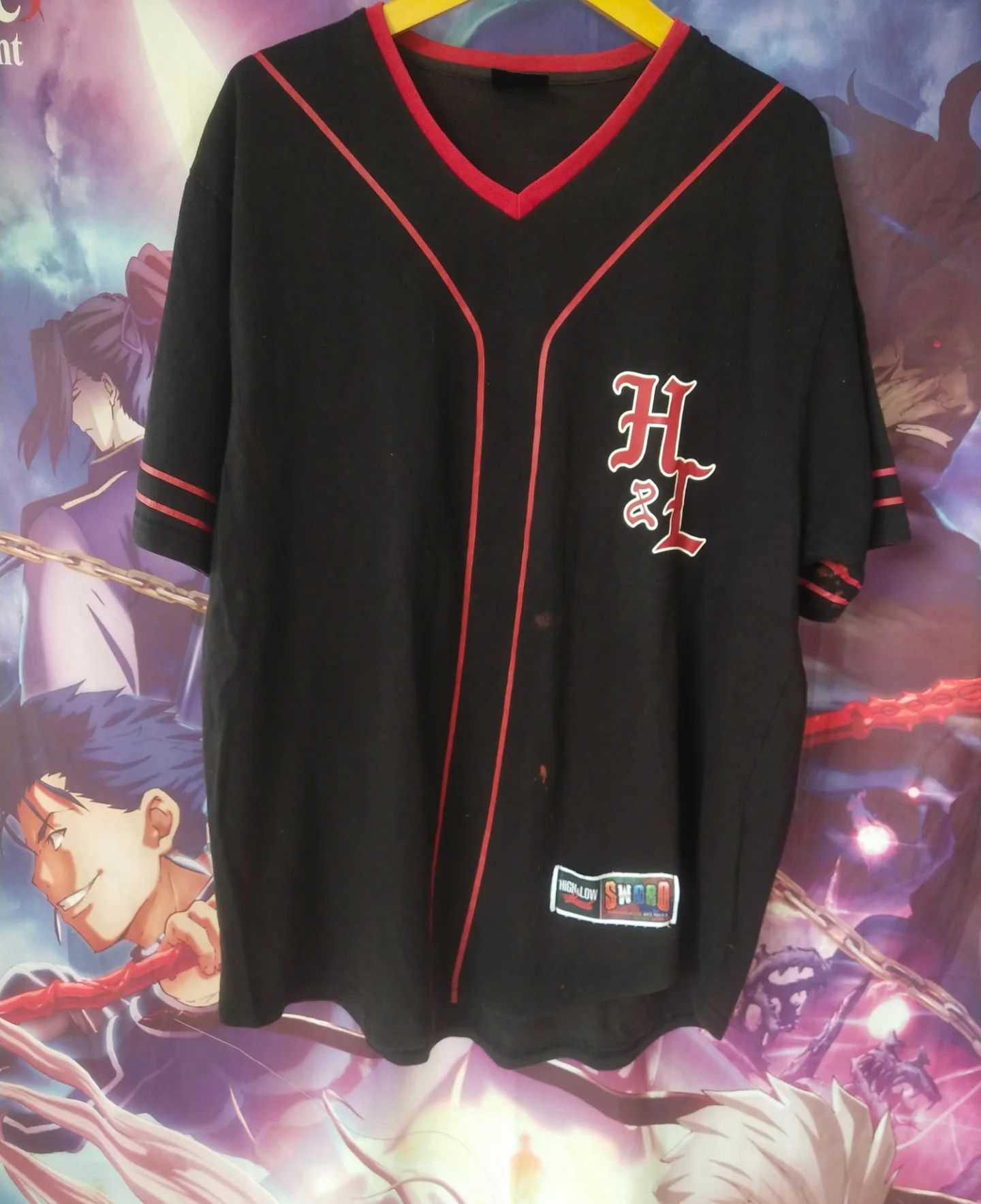20471120 High&Low Baseball Jersey Design Like Japan Movie Tee Size US XL / EU 56 / 4 - 2 Thumbnail