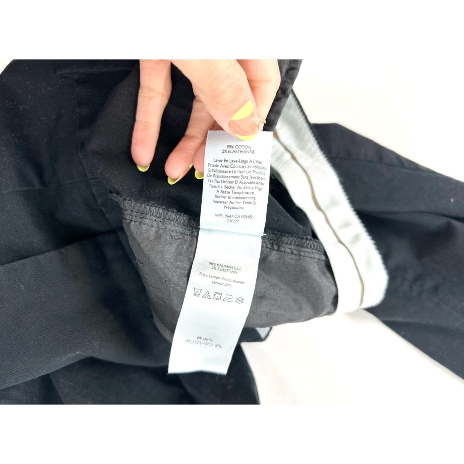 Eddie Bauer Eddie Bauer Pants Womens 6 Black Chino Stretch Mid Rise Straight Leg Regular Size Type Pants Women Black Casual Seasonal Pockets Machine Washable Size 28" / US 6 / IT 42 - 5 Thumbnail