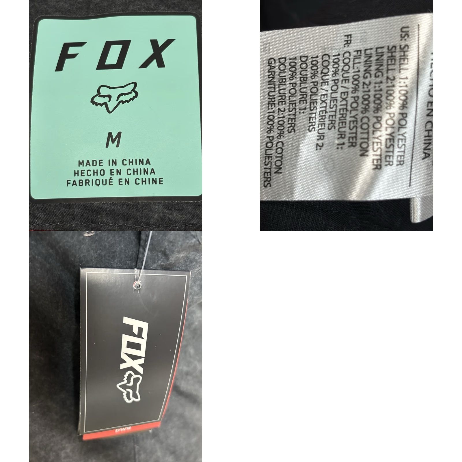 Vintage VINTAGE? No. Fox Metrics Jacket Women M Gray Hood Ski Snowboard Casual Zip Mid-Length Polyester Size M / US 6-8 / IT 42-44 - 8 Thumbnail
