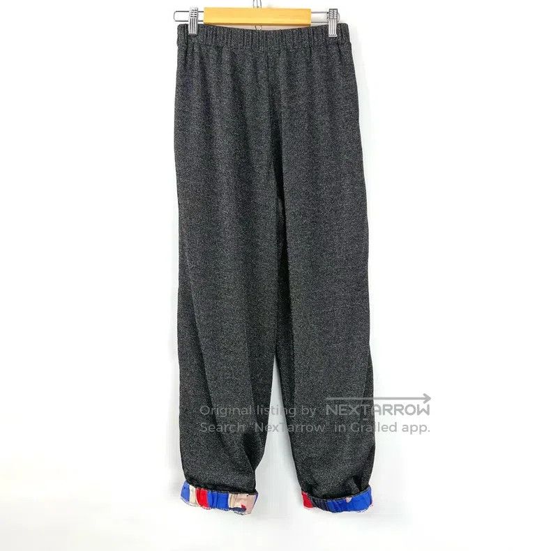 Chanel Chanel Gray silver thread wide-leg casual pants Size 24" / US 00 / IT 34 - 2 Thumbnail