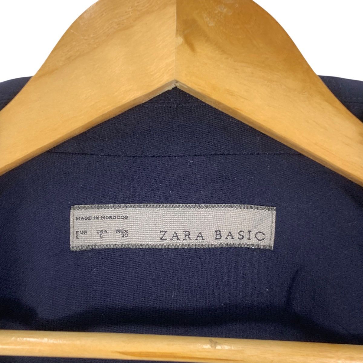 Zara ZARA BASIC COLLECTION 1 Button Blazer Coat Suit Formal Size 38L - 8 Thumbnail
