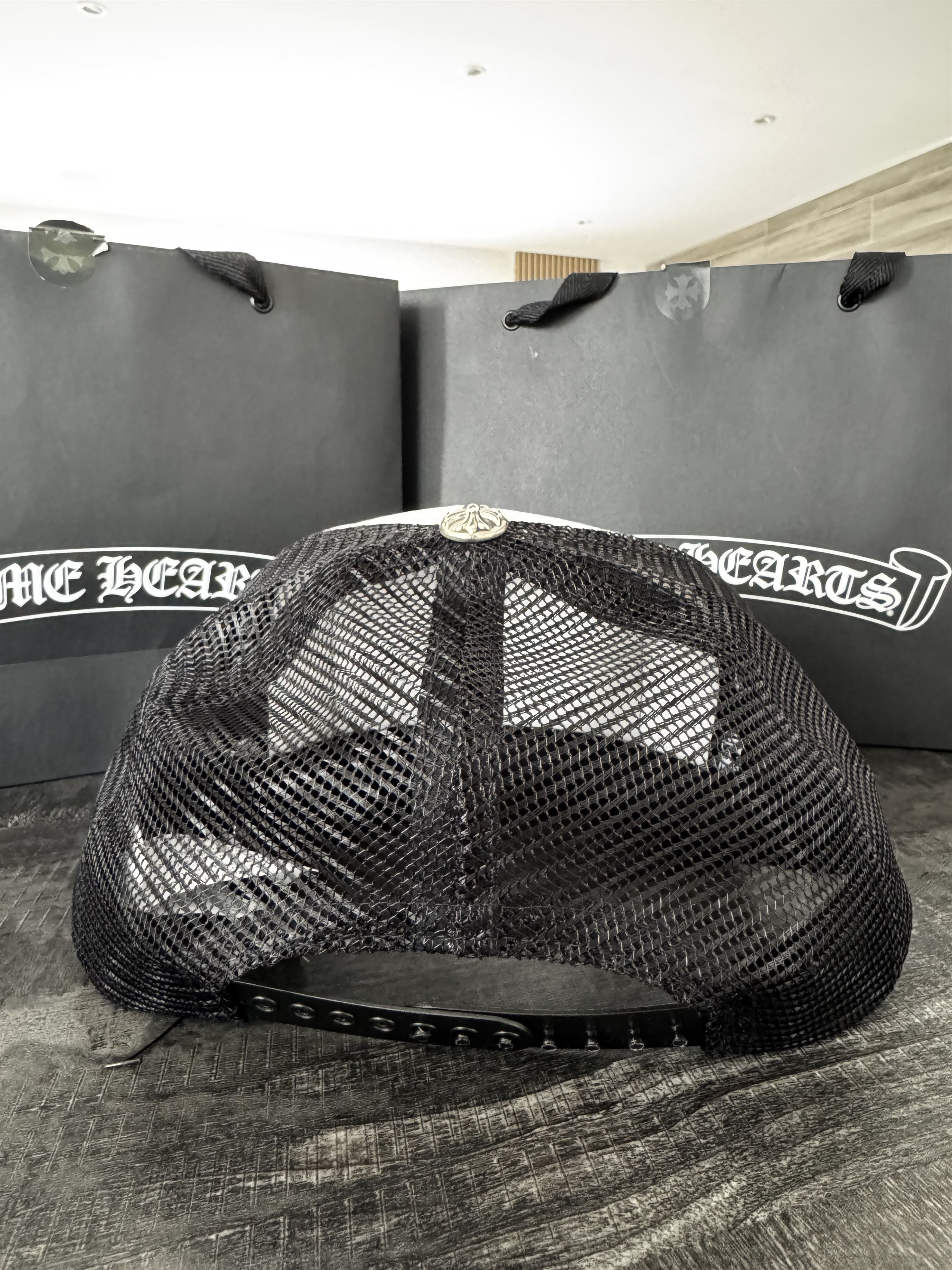 Chrome Hearts Chrome Hearts Black White Fuck Cap Size ONE SIZE - 5 Thumbnail