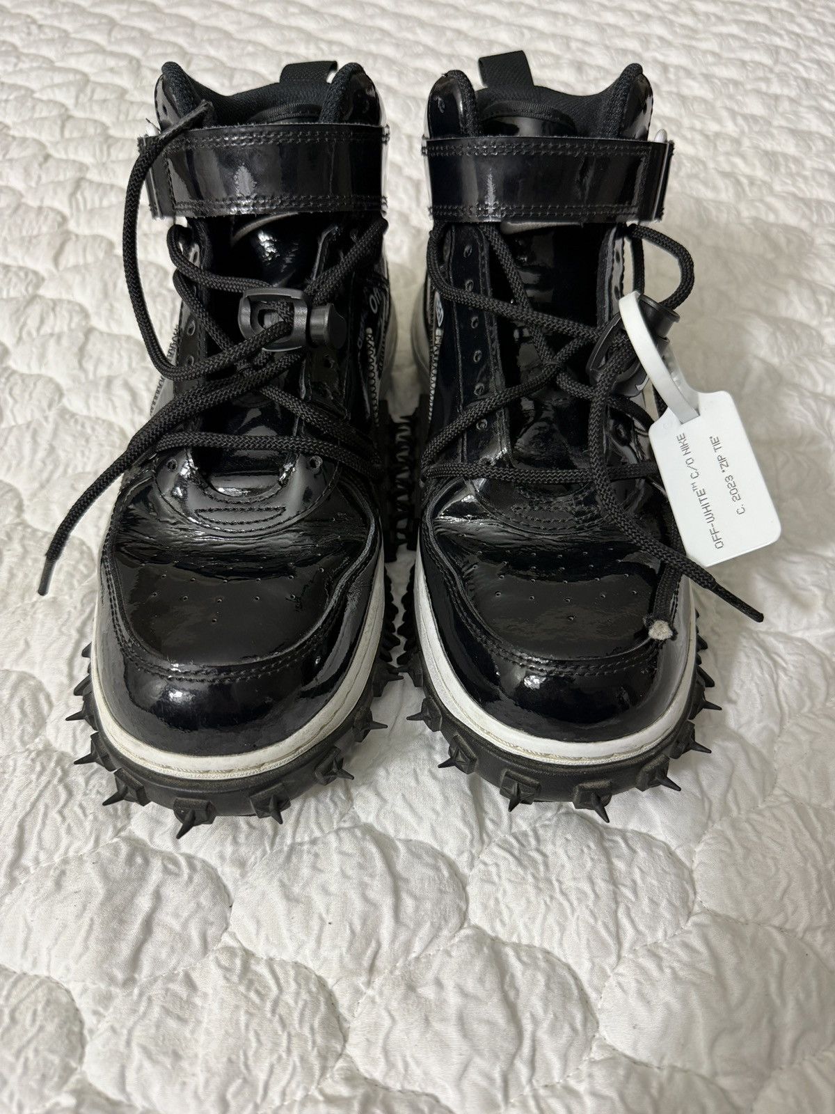 Nike × Off-White Off White Nike Air Force 1 Mid SP “Sheed” Size US 9 / EU 42 - 2 Thumbnail