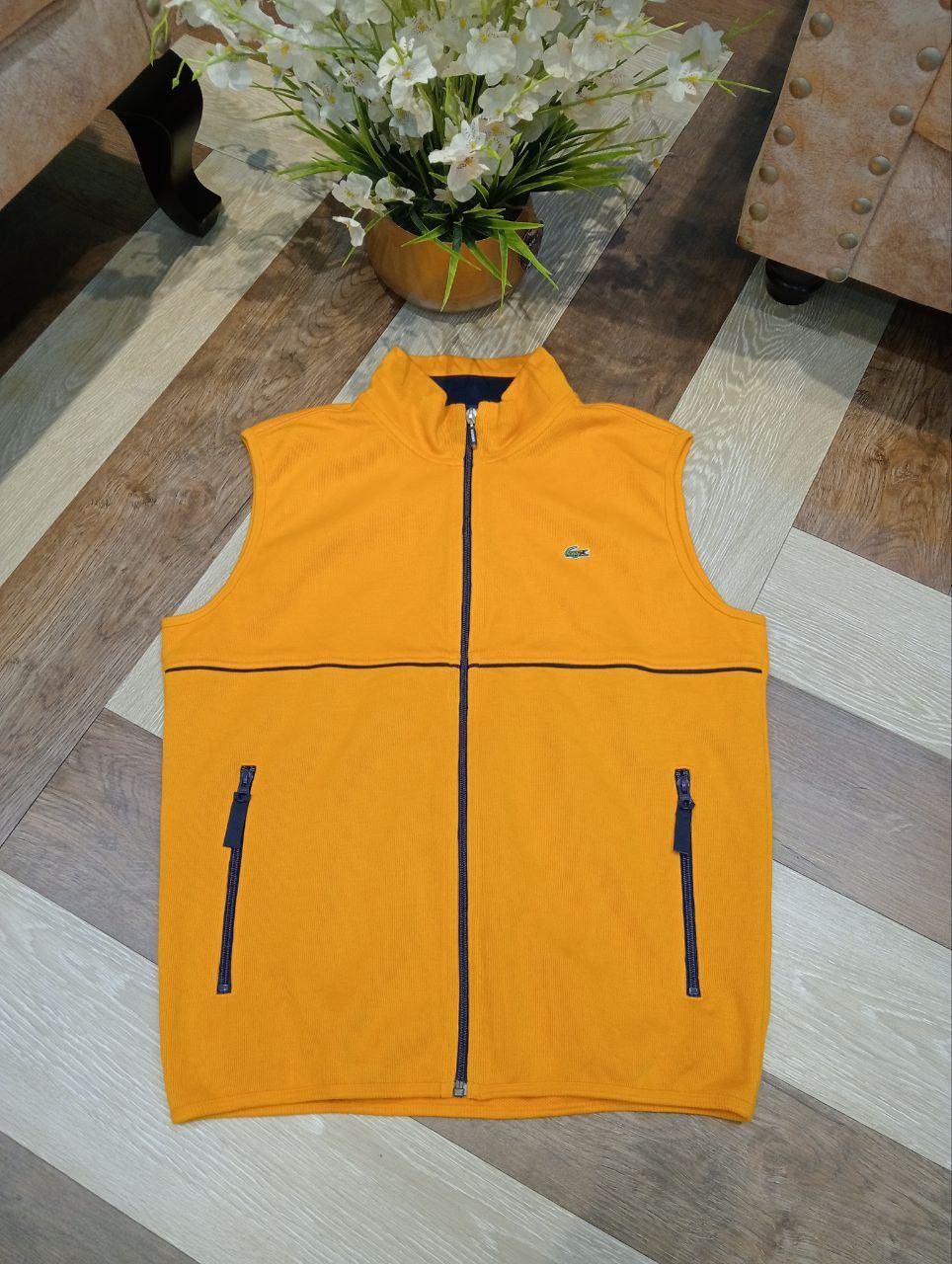 Lacoste VINTAGE LACOSTE VEST JACKET - SIZE 4 Size US M / EU 48-50 / 2 - 2 Thumbnail