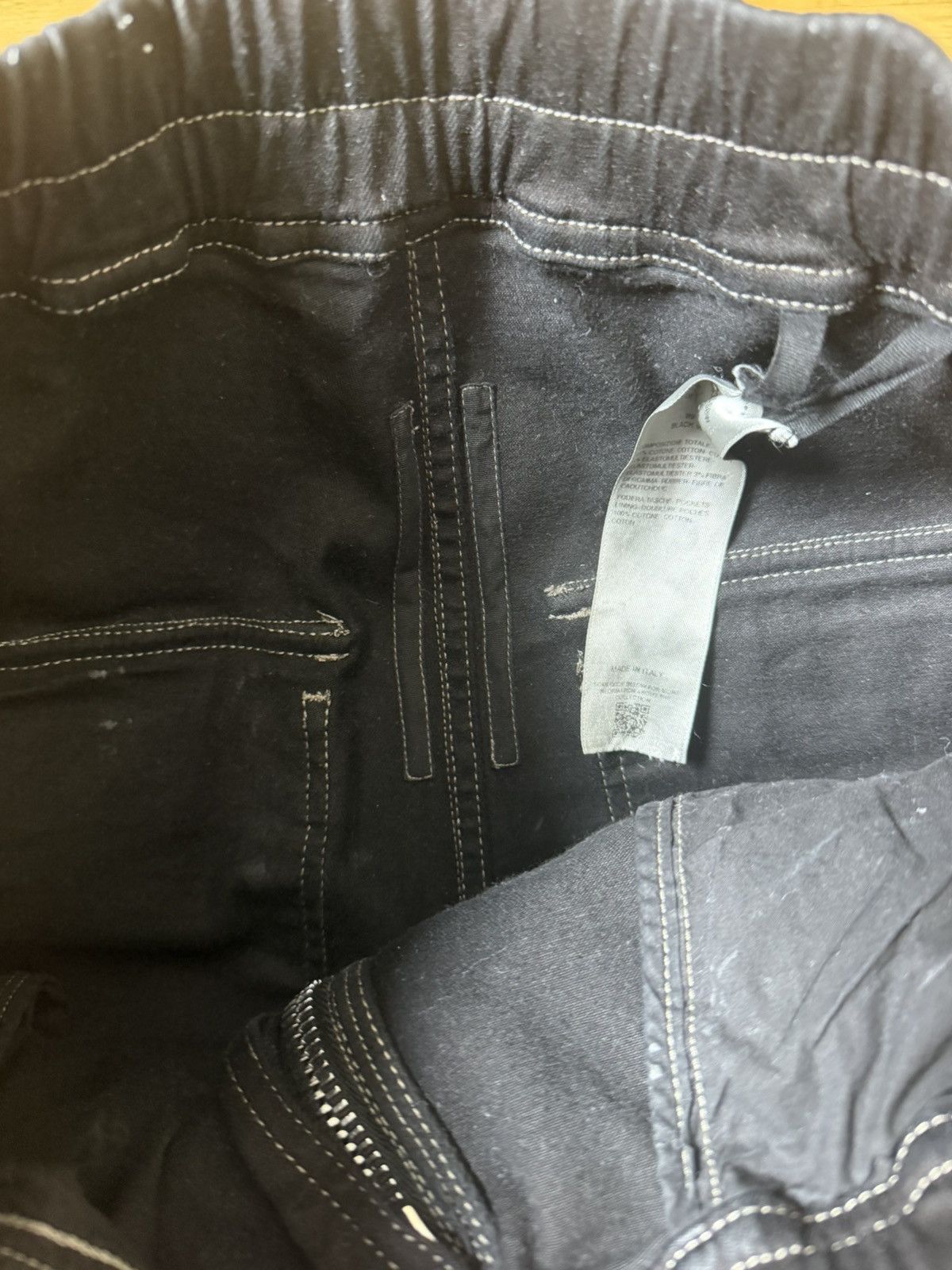 Rick Owens Rick Owens Drkshdw Waxed Jumbo Double Cargobelas Size US 32 / EU 48 - 6 Thumbnail