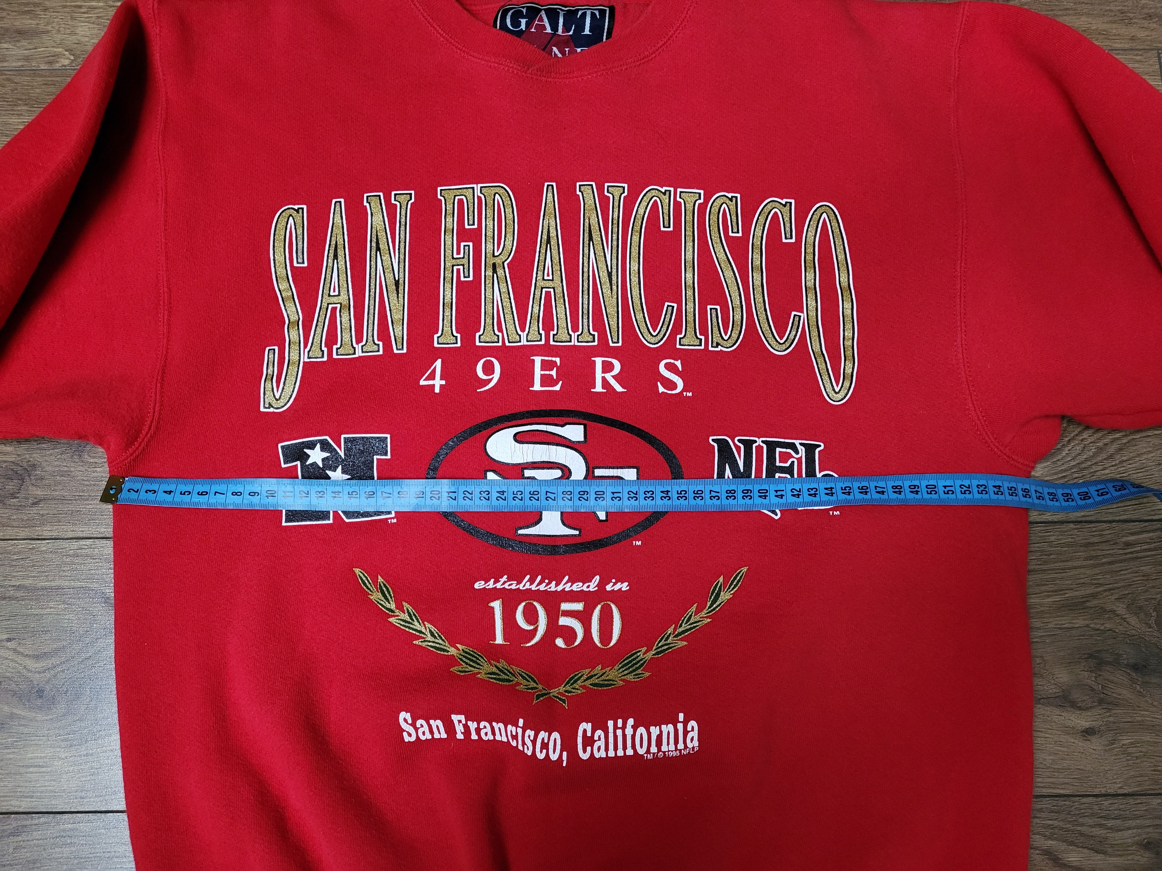 NFL San Francisco 49ers vintage 90s / 1995 sweetshirt M Size US M / EU 48-50 / 2 - 10 Thumbnail