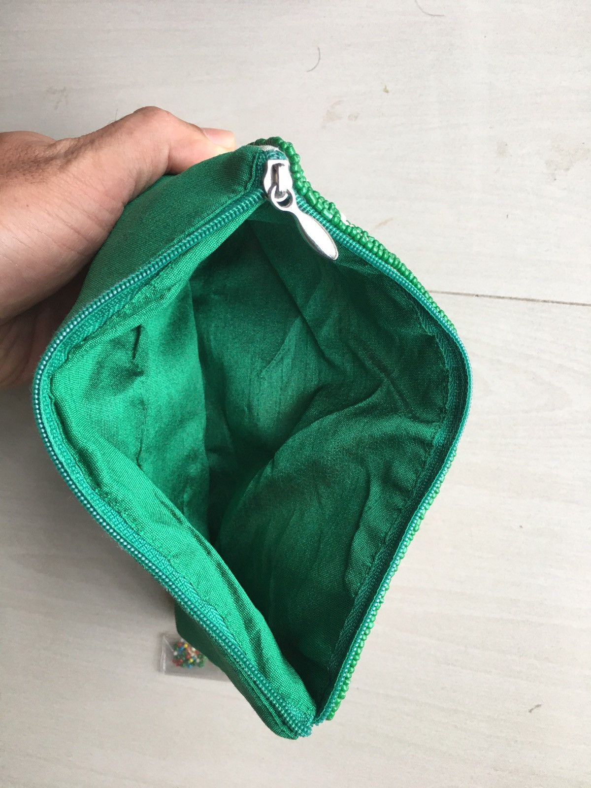 Designer × Vintage Parrot Design Mini Clutch Bag Size ONE SIZE - 6 Thumbnail