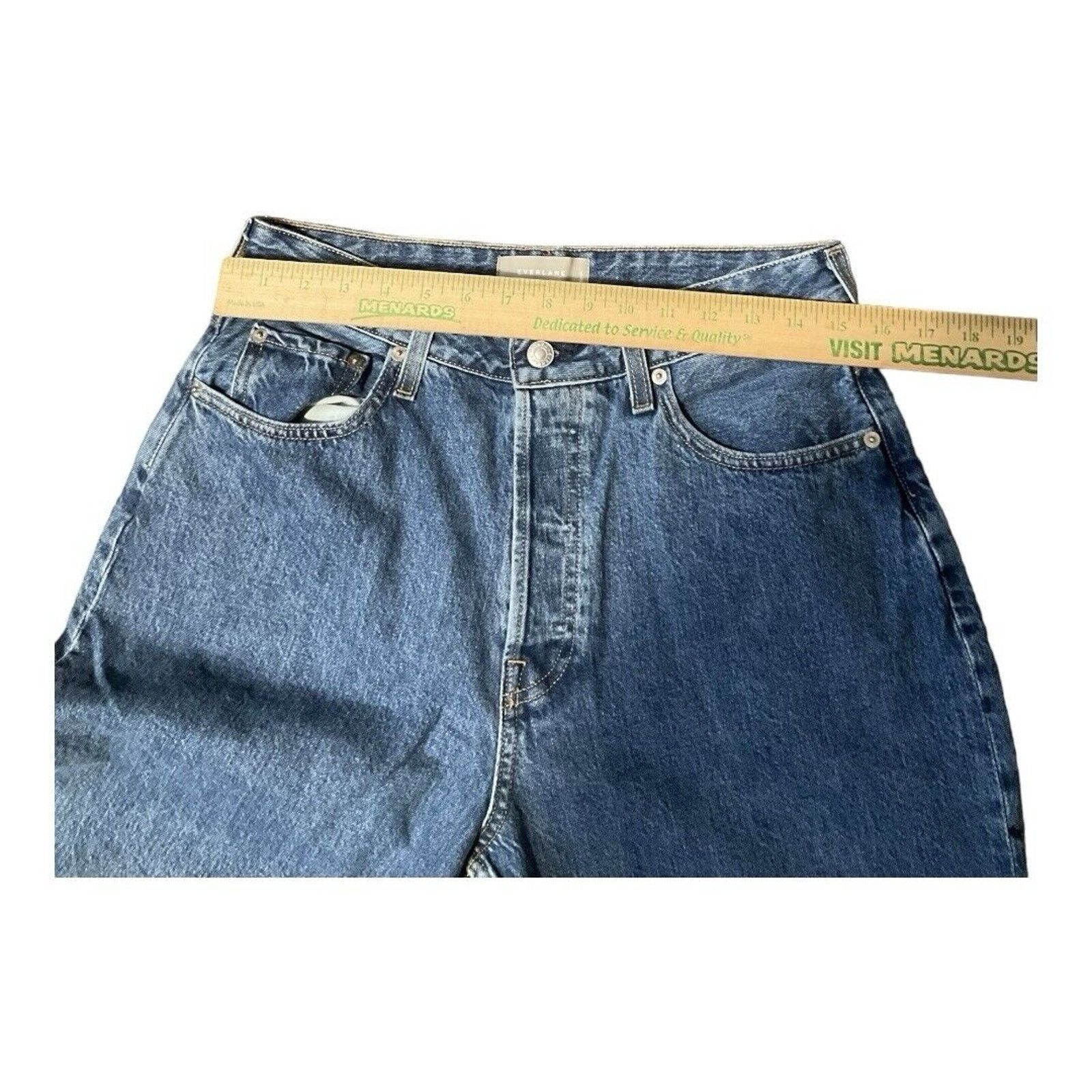 Everlane Everlane Curvy 90s Cheeky Straight Jean Size 31" - 4 Thumbnail