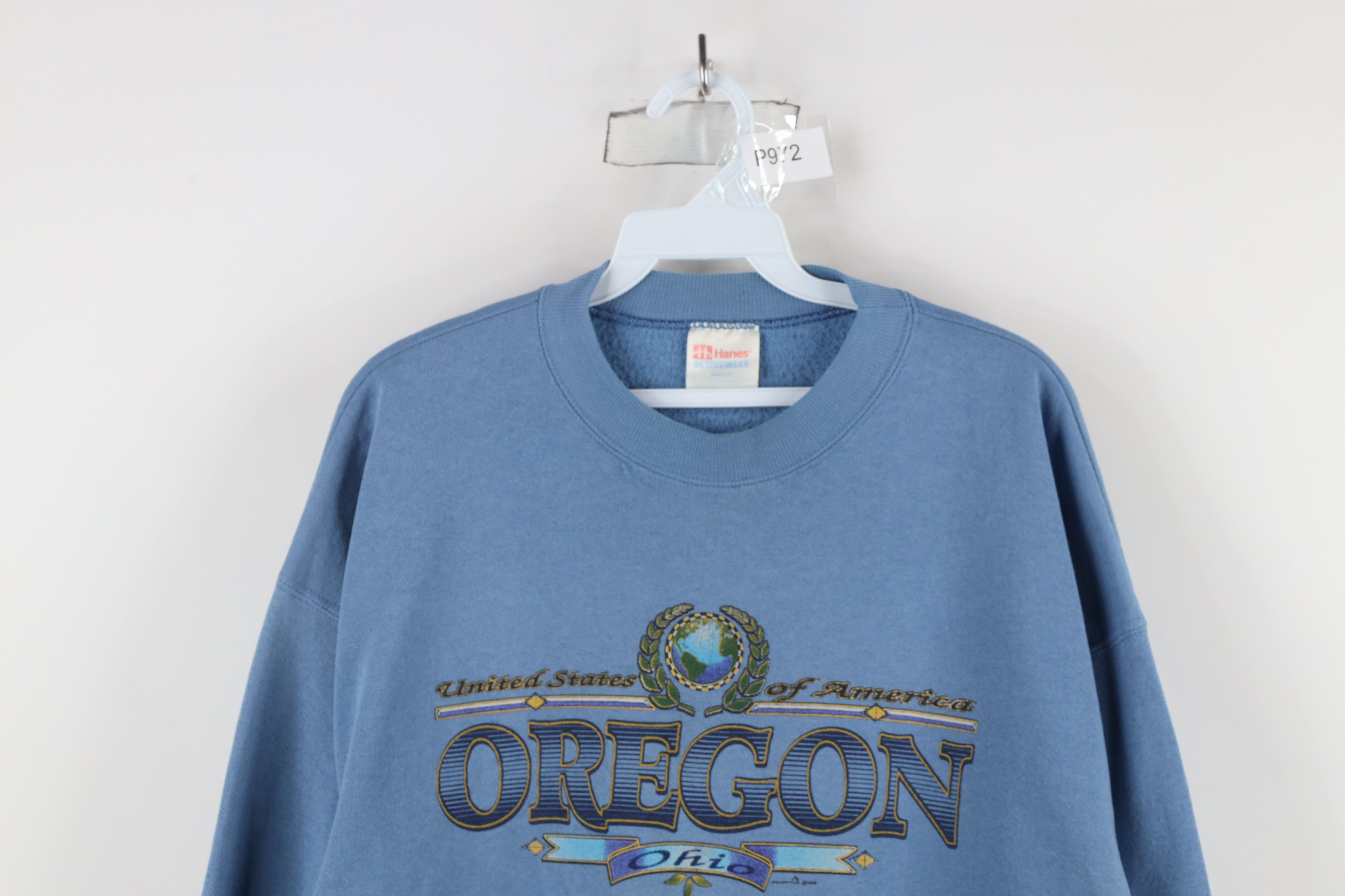 Vintage Vintage 90s Streetwear Out Oregon Ohio Crewneck Sweatshirt Size US XL / EU 56 / 4 - 2 Thumbnail