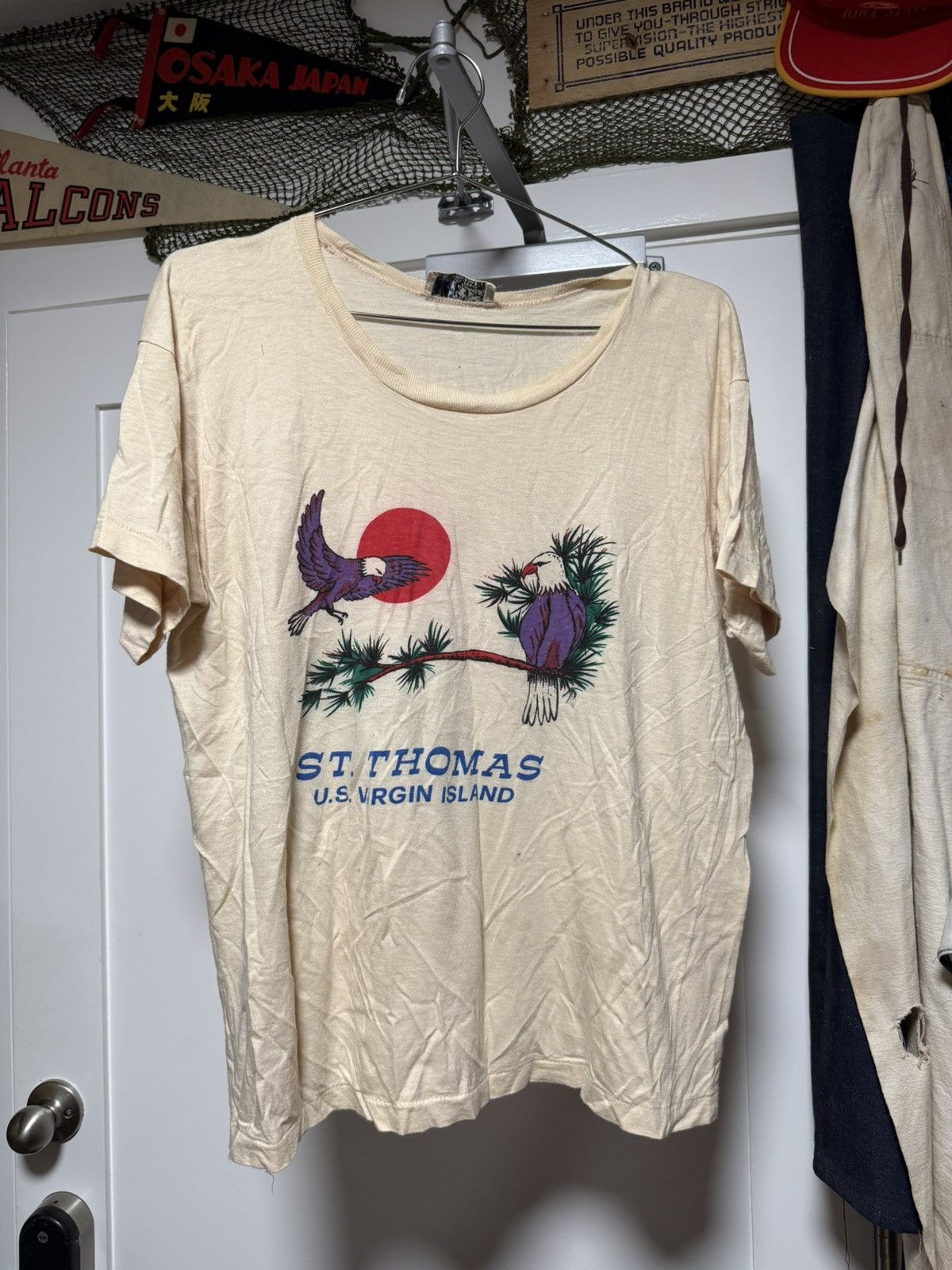 Vintage 70s St Thomas US Virgin Island Shirt Size US XS / EU 42 / 0 - 1 Thumbnail