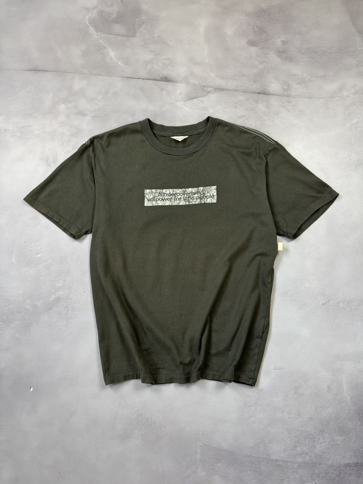 Undercover Ss1998 Undercover Wet Summer Willpower Tee(Grey/M) Size US M / EU 48-50 / 2 - 2 Thumbnail