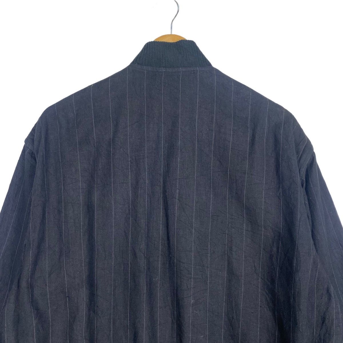 Comme des Garcons × Comme des Garcons Homme × Comme des Garcons Homme Plus 💥AD1995 COMME DES GARCONS HOMME STRIPE BOMBER JACKET Size US M / EU 48-50 / 2 - 12 Thumbnail