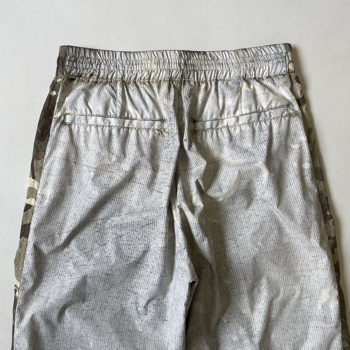Dries Van Noten Sample White Coated Camo Nylon Utility Trousers Size US 34 / EU 50 - 15 Thumbnail