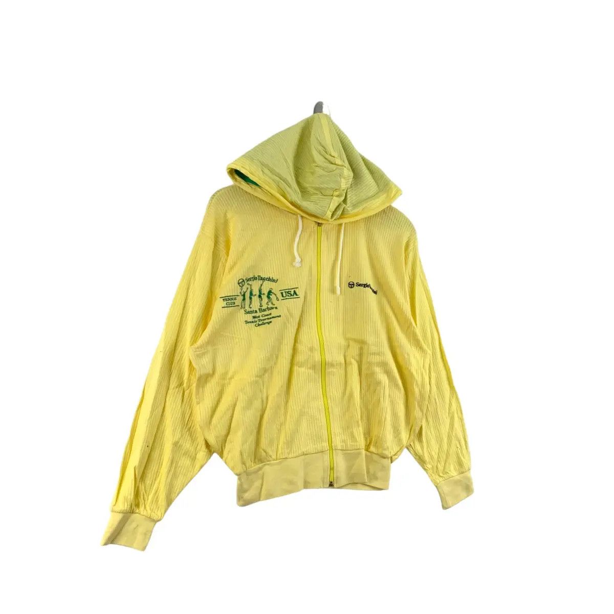 Sergio Tacchini Vintage SERGIO TACCHINI TENNIS USA Club Santa Barbara Size L / US 10 / IT 46 - 2 Thumbnail
