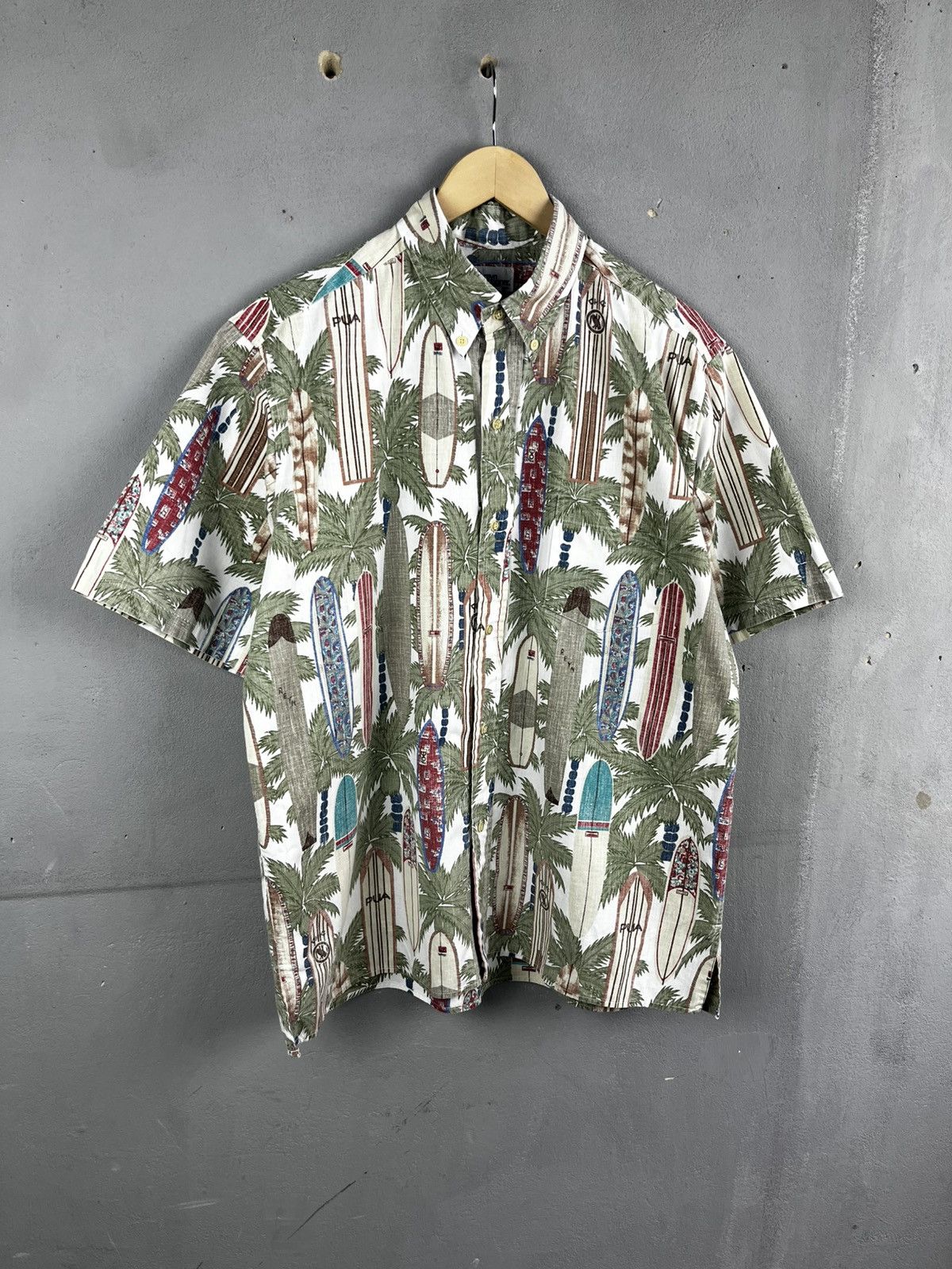Polo Ralph Lauren RARE Reyn Hawaiian shirt Size US L / EU 52-54 / 3 - 2 Thumbnail