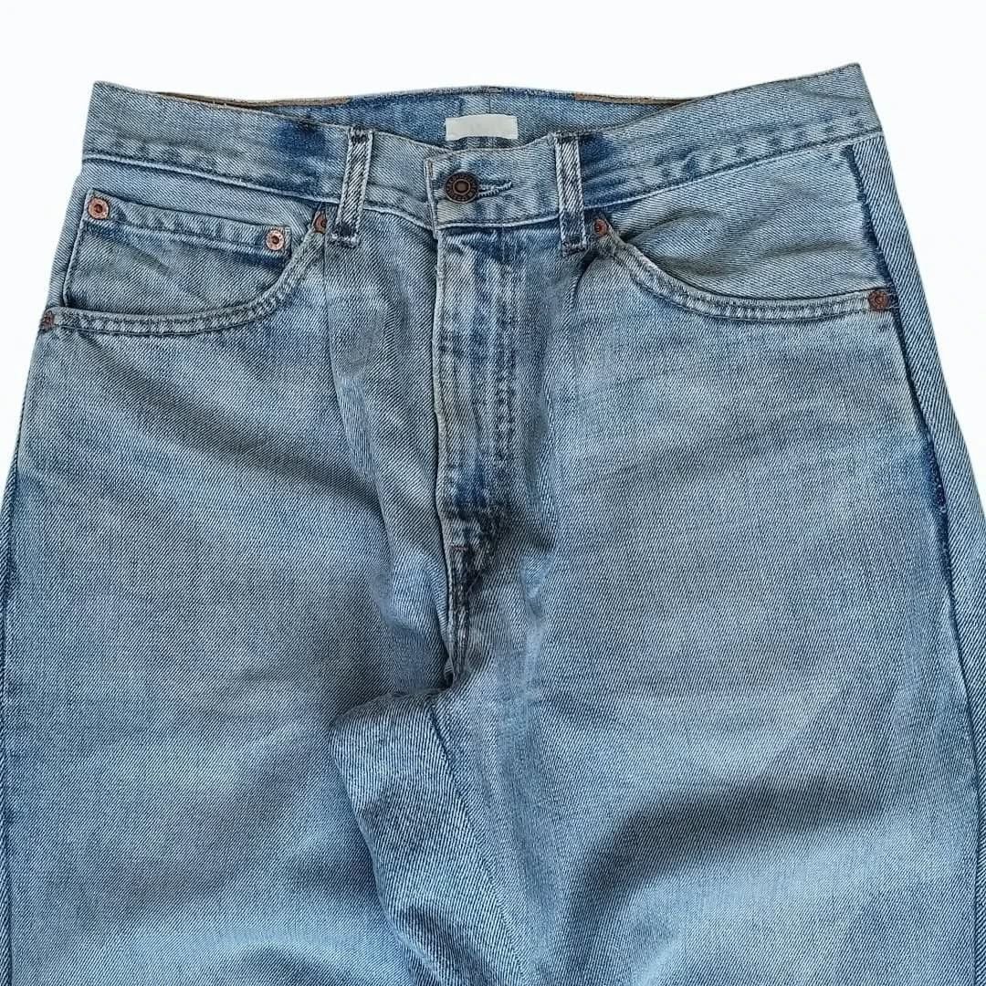 Vintage SEEALL RECONstructed super BaGgy slacks denim Size US 30 / EU 46 - 3 Thumbnail