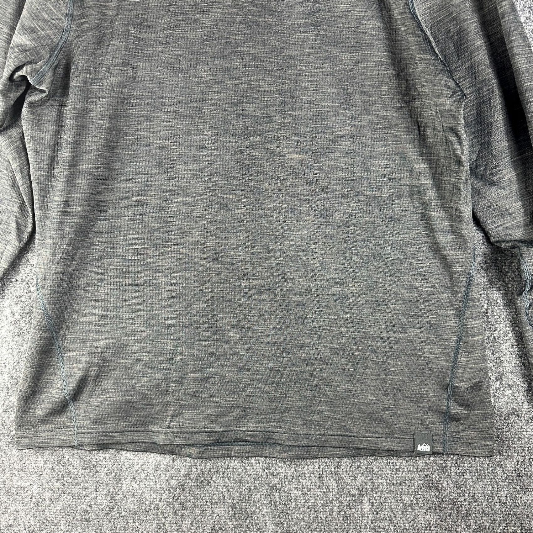 Vintage REI Coop Tee Shirt Mens L Gray Long Sleeve Crew Neck Pullover Size US L / EU 52-54 / 3 - 6 Thumbnail