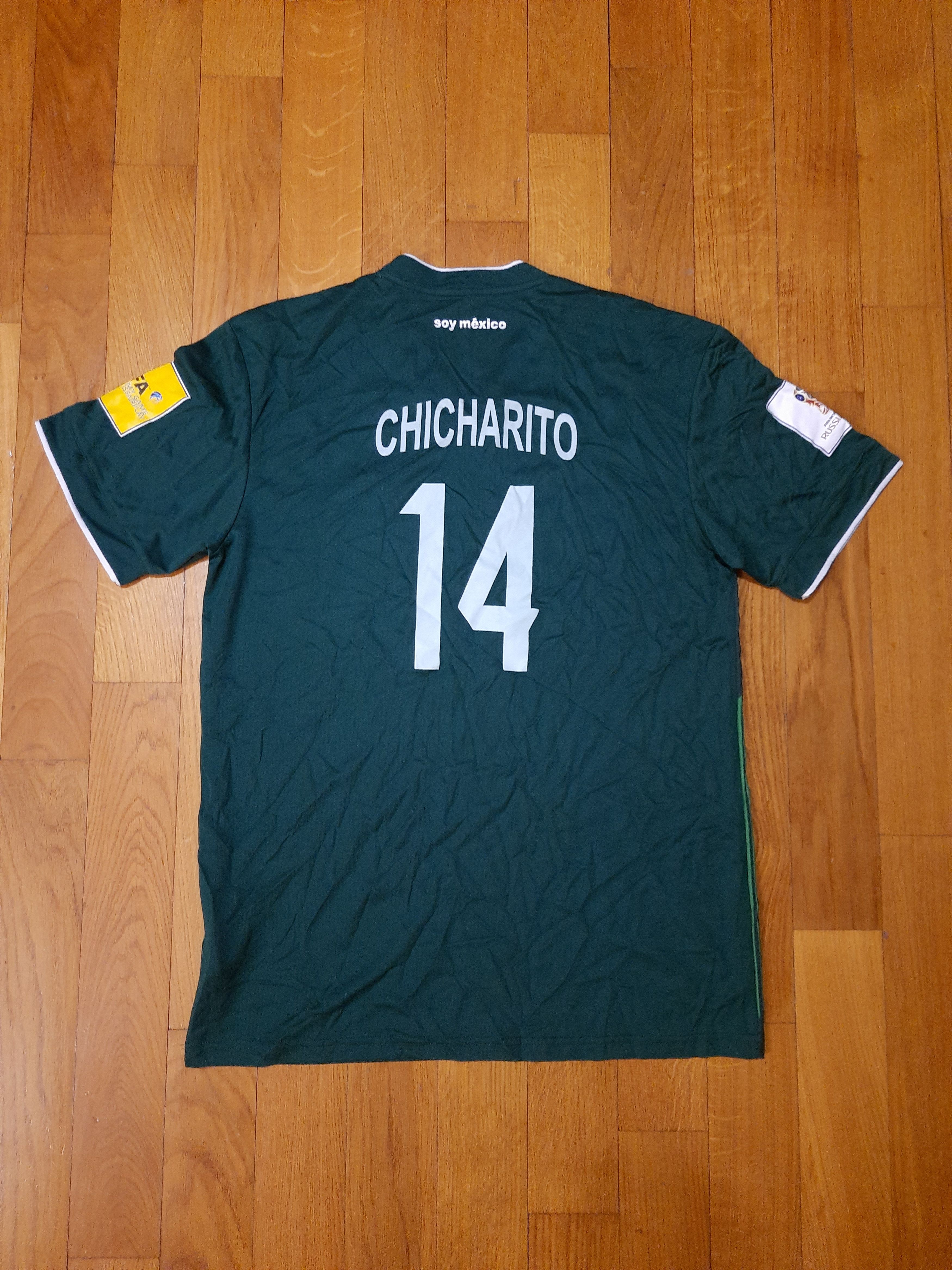 Other Mexico Chicharito Hernandes World Cup 2018 Football Shirt Size US M / EU 48-50 / 2 - 1 Thumbnail