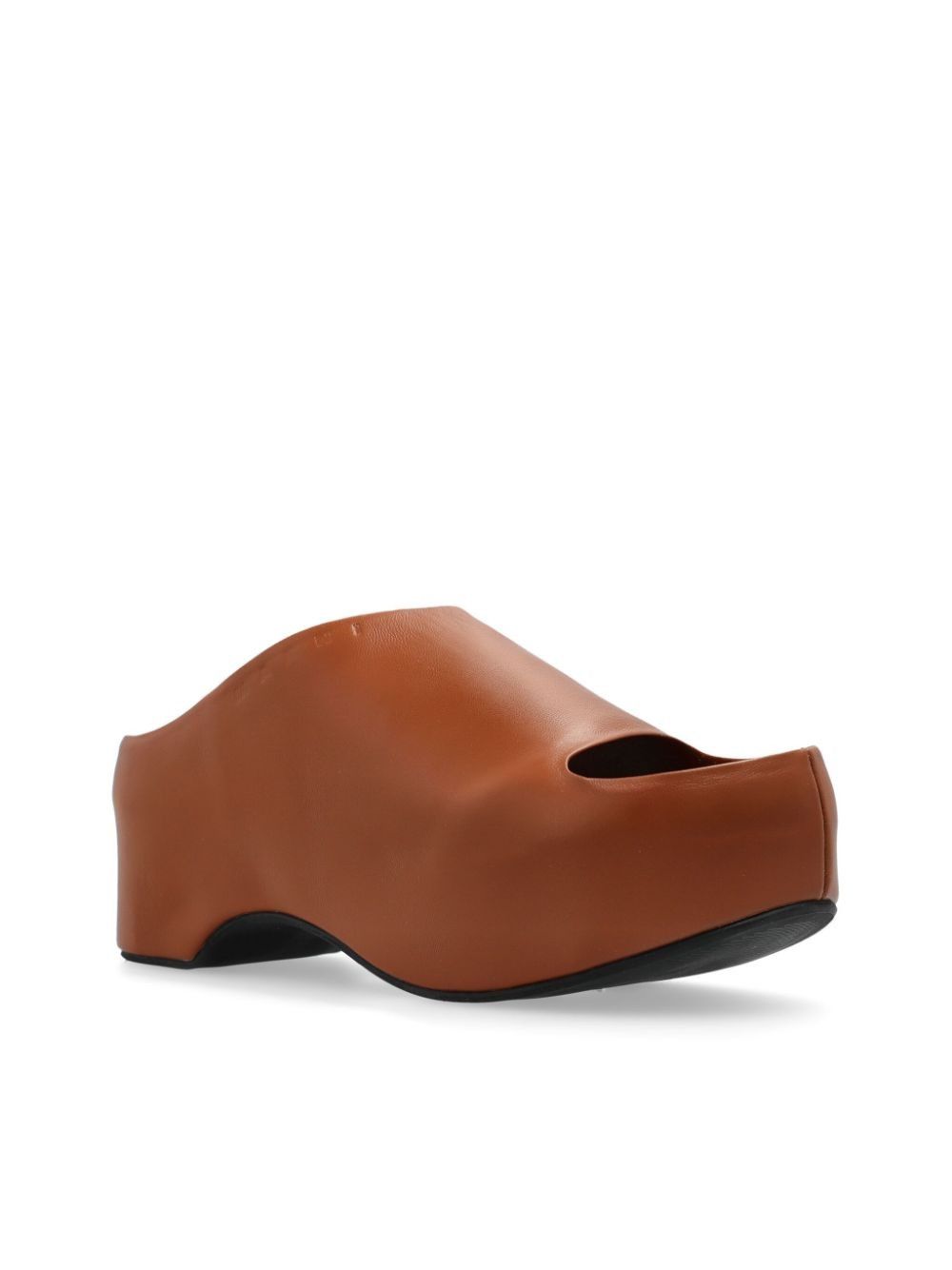 Marni o1s22i1n0525 Chunky Clog Sabot in Brown Size US 6 / IT 36 - 4 Thumbnail