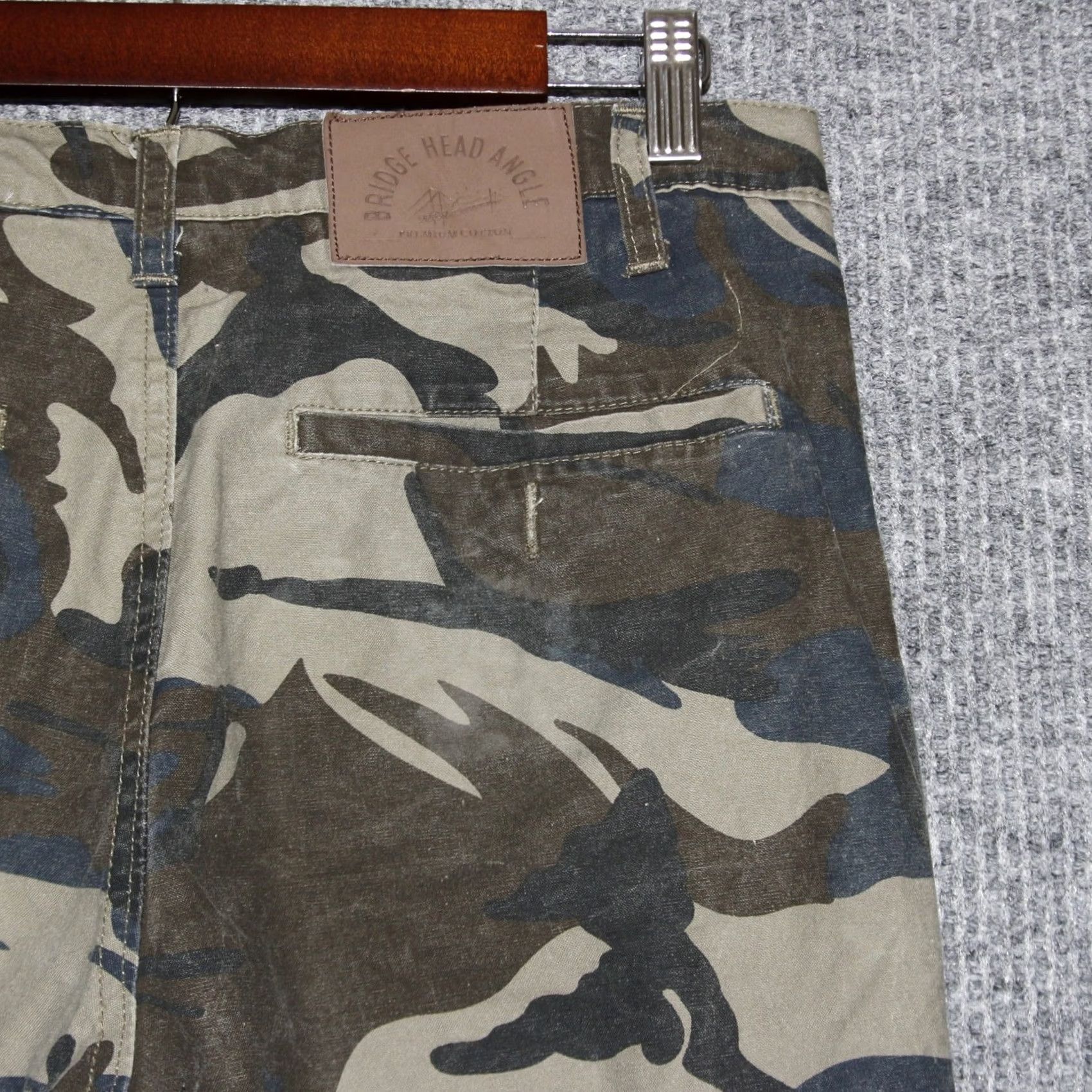 Vintage Bridge Head Angle Cargo Pants Mens 32x30 Camouflage Utility Pockets Style 1167 - Brown Size US 32 / EU 48 - 6 Thumbnail