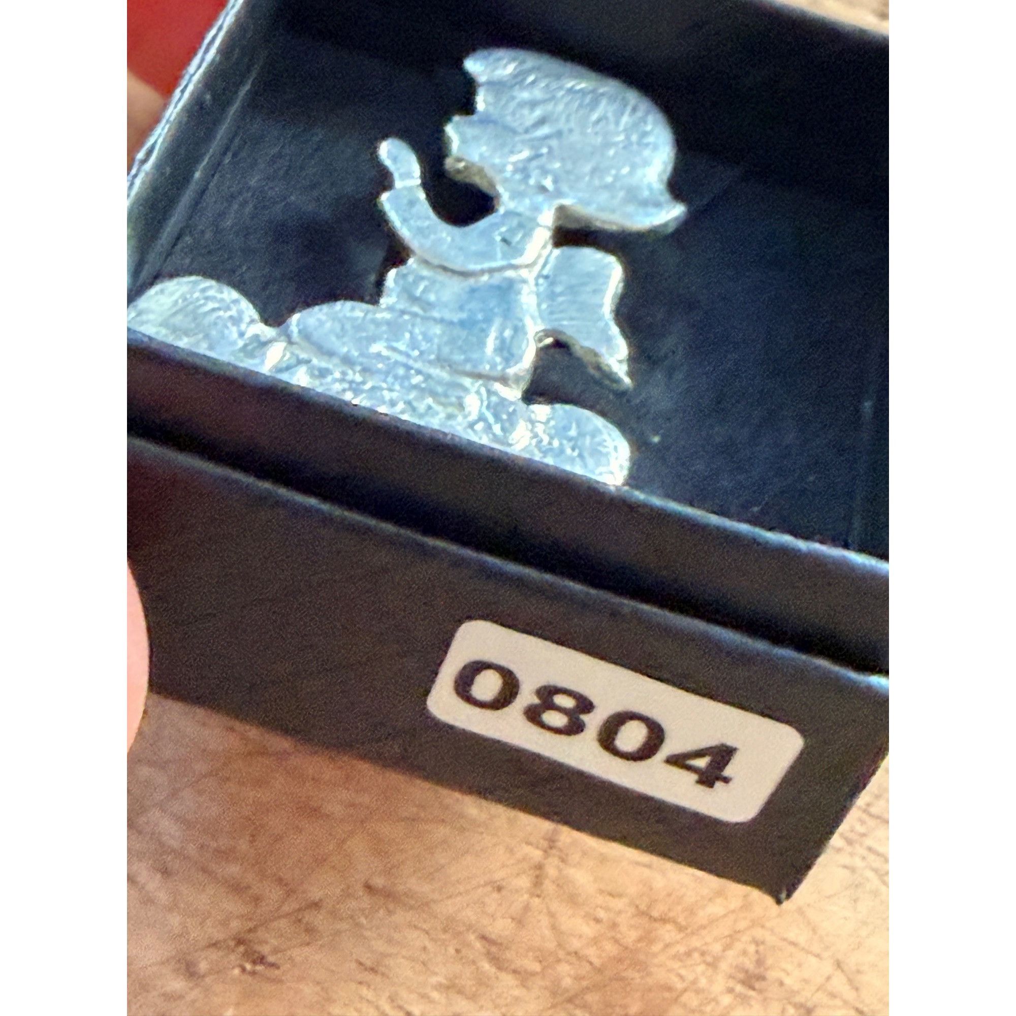 Other Angel Lapel Pin On Cloud With Box - Silver Tone - Small Size Size ONE SIZE - 3 Thumbnail