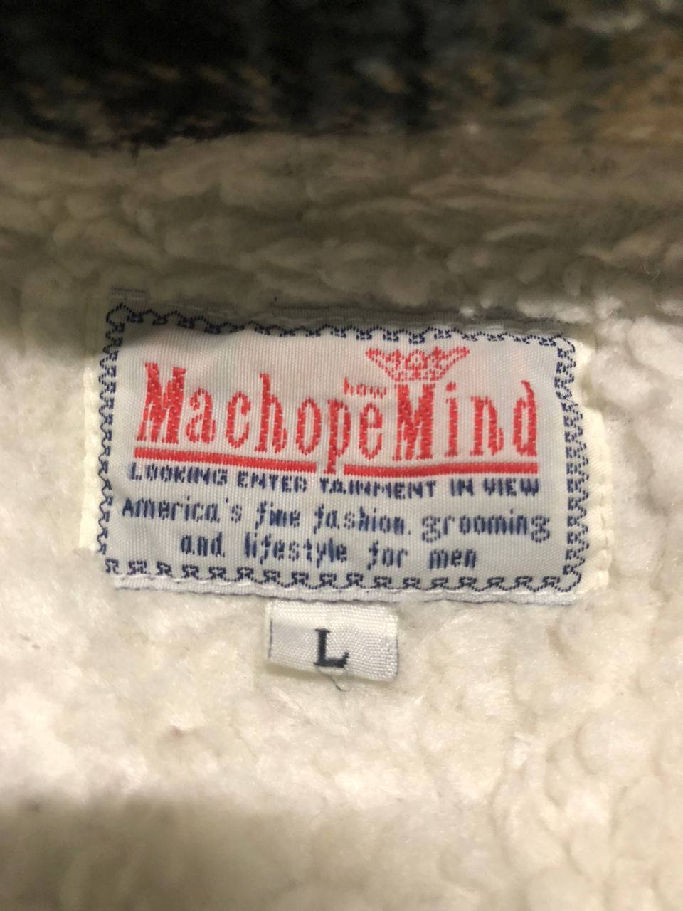 Japanese Brand Vtg Shadows Plaid Machope Mind Flannel Sherpa Lined Jacket Size US L / EU 52-54 / 3 - 15 Thumbnail
