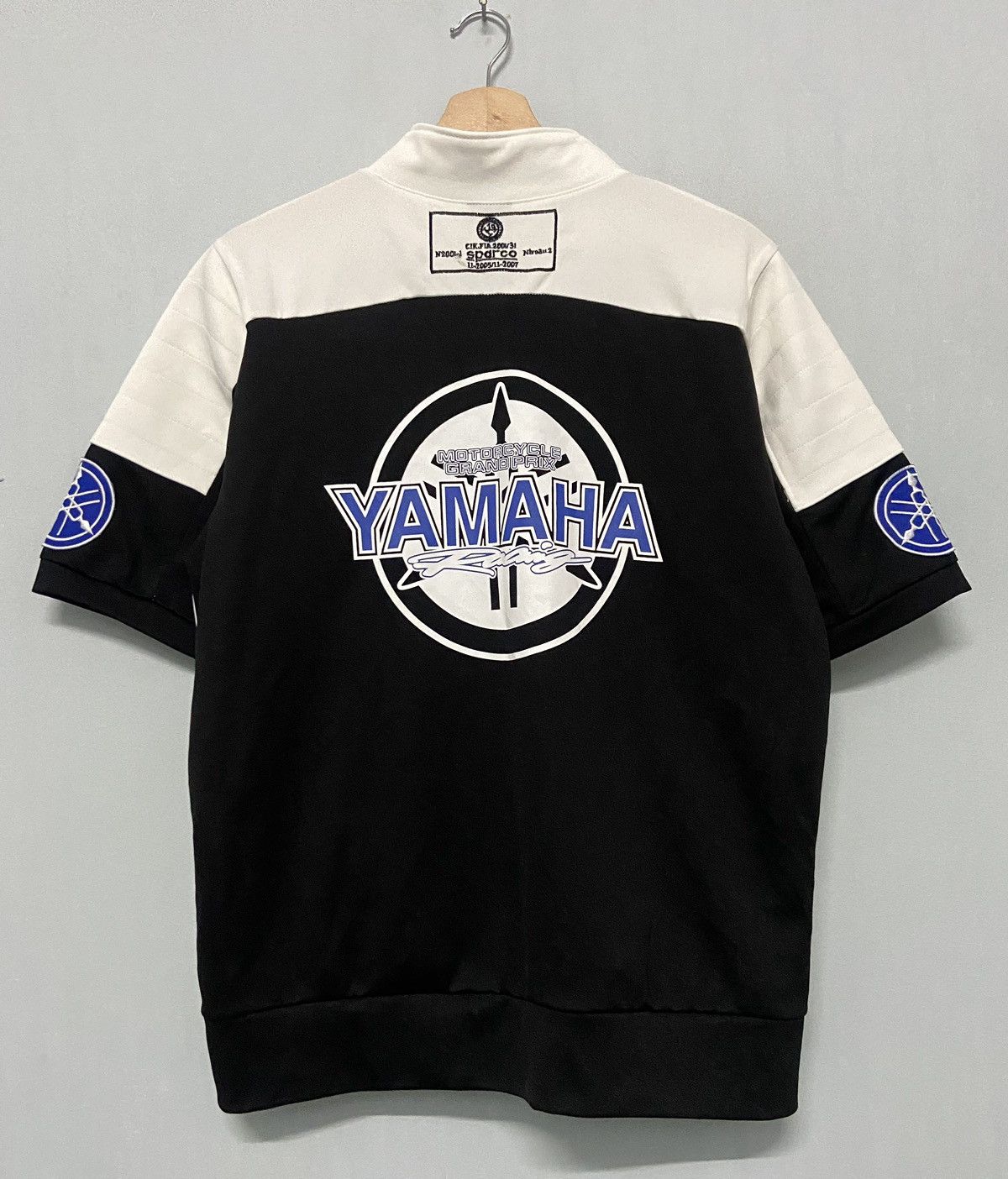 Vintage × Yamaha Vintage Yamaha Team Racing Motorcycle Grand Prix Zipper Tee Size US L / EU 52-54 / 3 - 2 Thumbnail