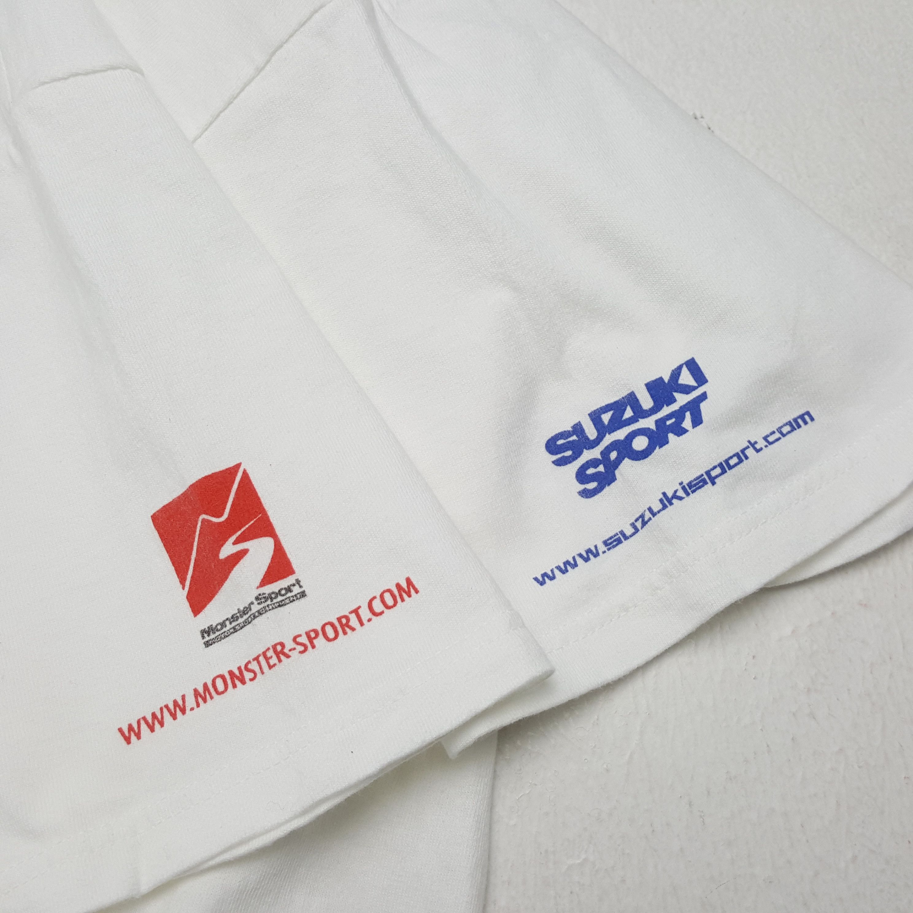 Vintage MONSTER SUZUKI SPORTS Racing Cars Design Tshirt Size US L / EU 52-54 / 3 - 6 Thumbnail