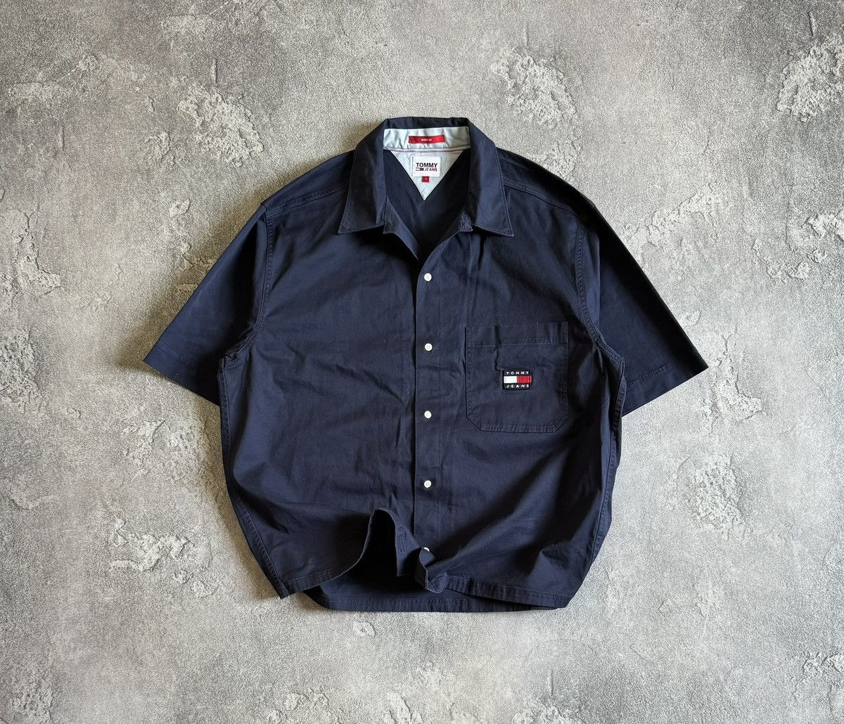 Tommy Hilfiger Tommy Hilfiger Skate shirt button up short sleeve overshirts Size US L / EU 52-54 / 3 - 1 Thumbnail