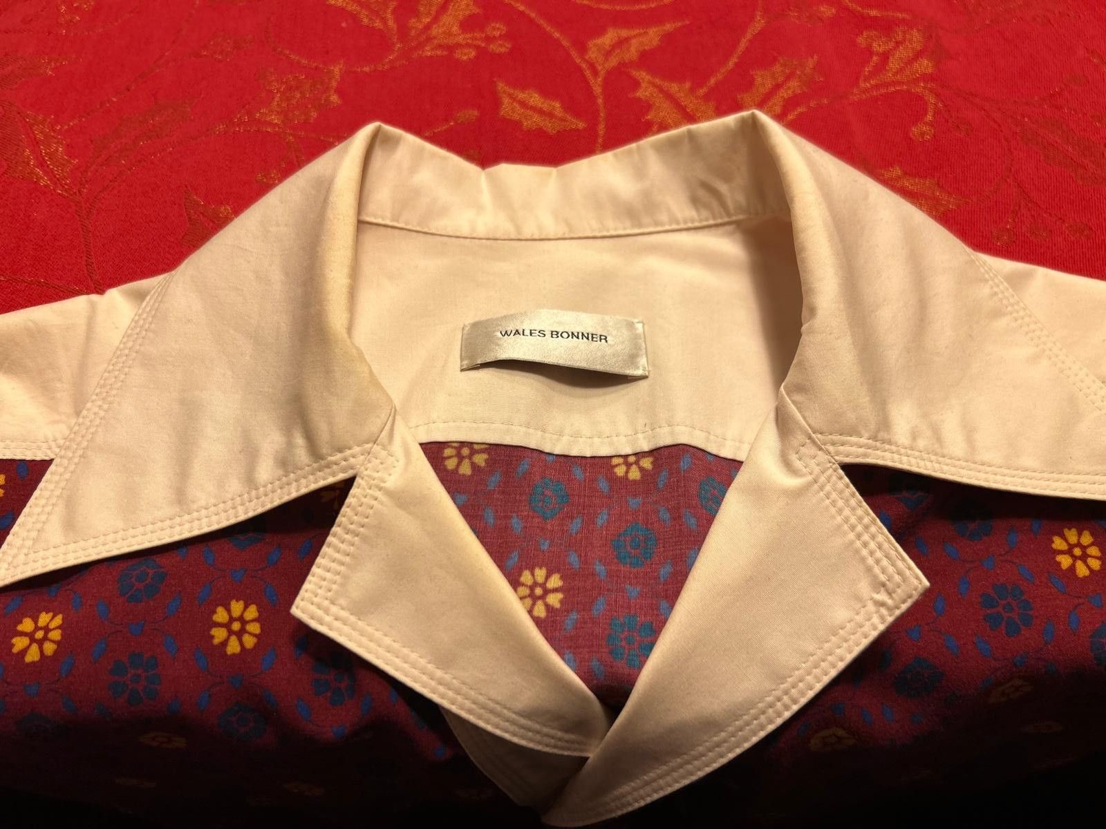 Wales Bonner Wales Bonner Viscose Bowling Shirt Size US M / EU 48-50 / 2 - 4 Thumbnail