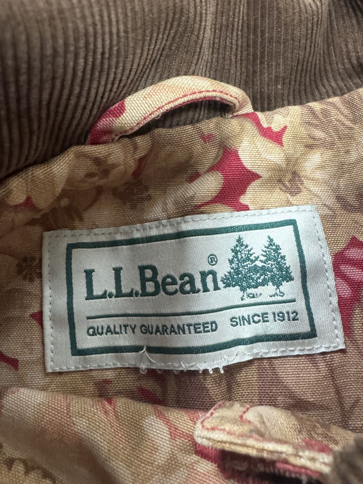 L.L. Bean 90’s L.L. Bean Supreme Floral Chore Coat Size US L / EU 52-54 / 3 - 3 Thumbnail