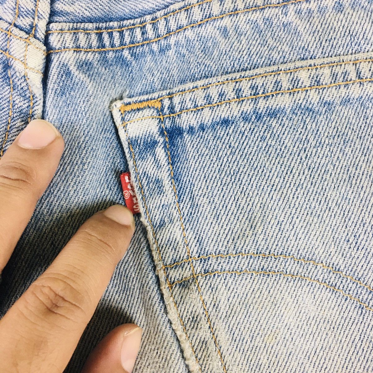Levi's Vintage Clothing Vintage 90s Levi’s 501 Made in USA Size US 32 / EU 48 - 11 Thumbnail