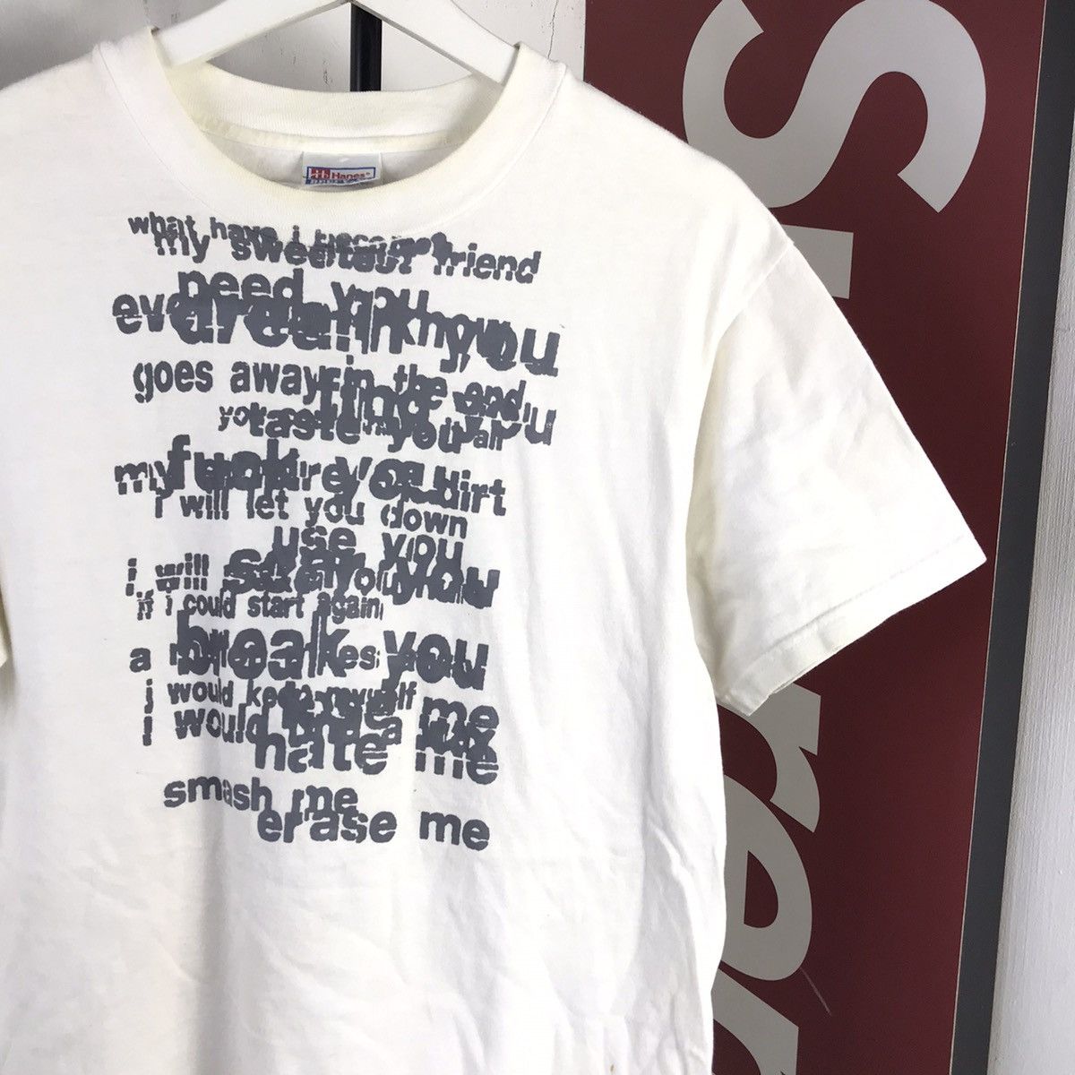 Japanese Brand Japanese blue red butterfly OG wording Fuck You Fuck all Size US M / EU 48-50 / 2 - 3 Thumbnail
